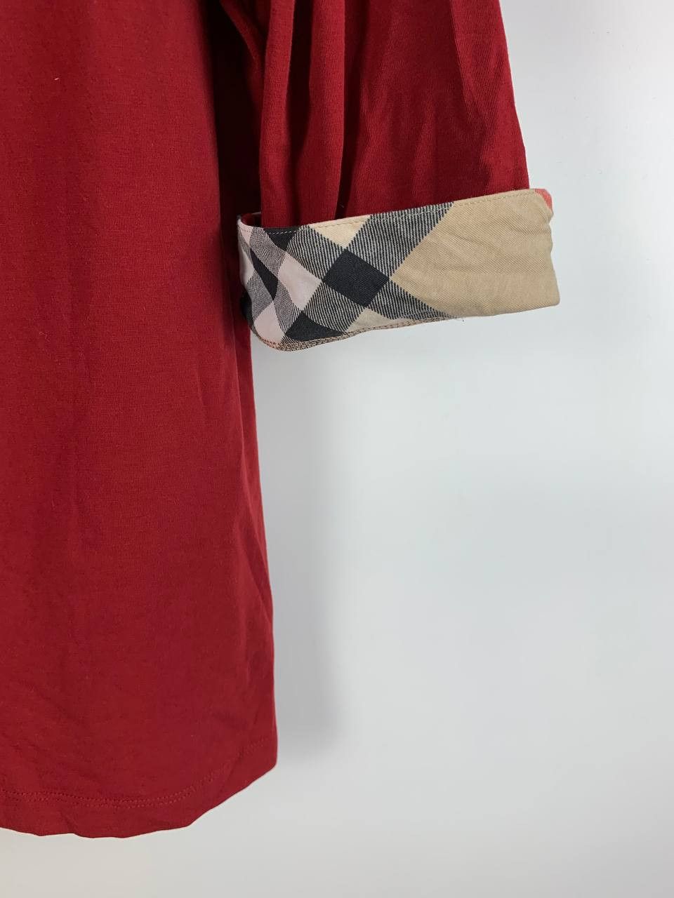 Burberry Burberry Brit blouse red cotton XL Size XL / US 12-14 / IT 48-50 - 13 Thumbnail