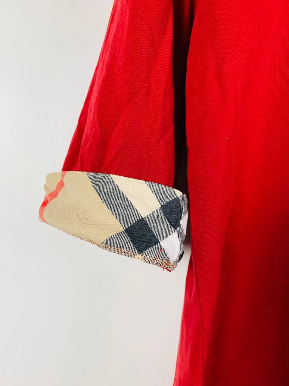 Burberry Burberry Brit blouse red cotton XL Size XL / US 12-14 / IT 48-50 - 5 Thumbnail