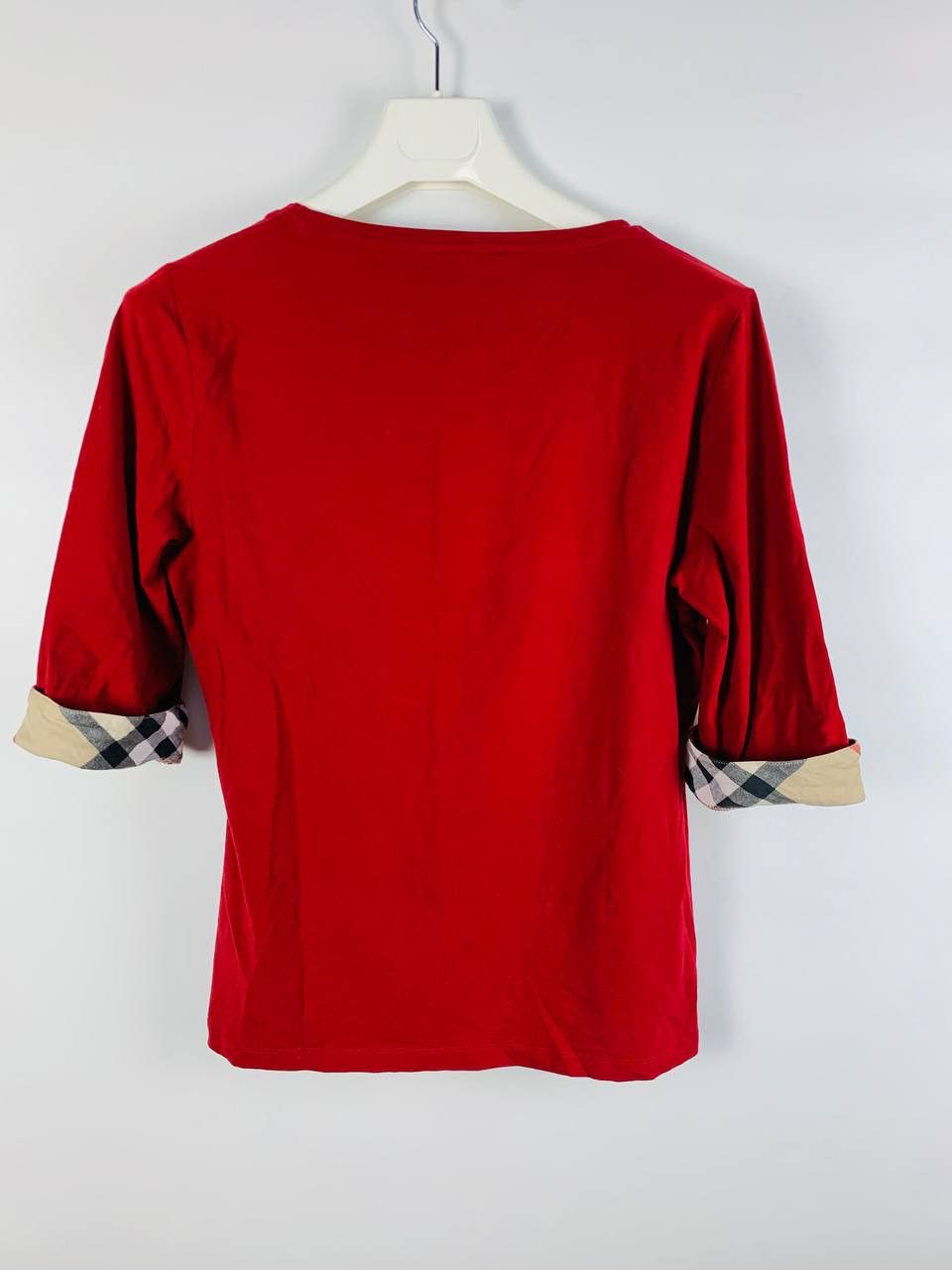 Burberry Burberry Brit blouse red cotton XL Size XL / US 12-14 / IT 48-50 - 9 Thumbnail