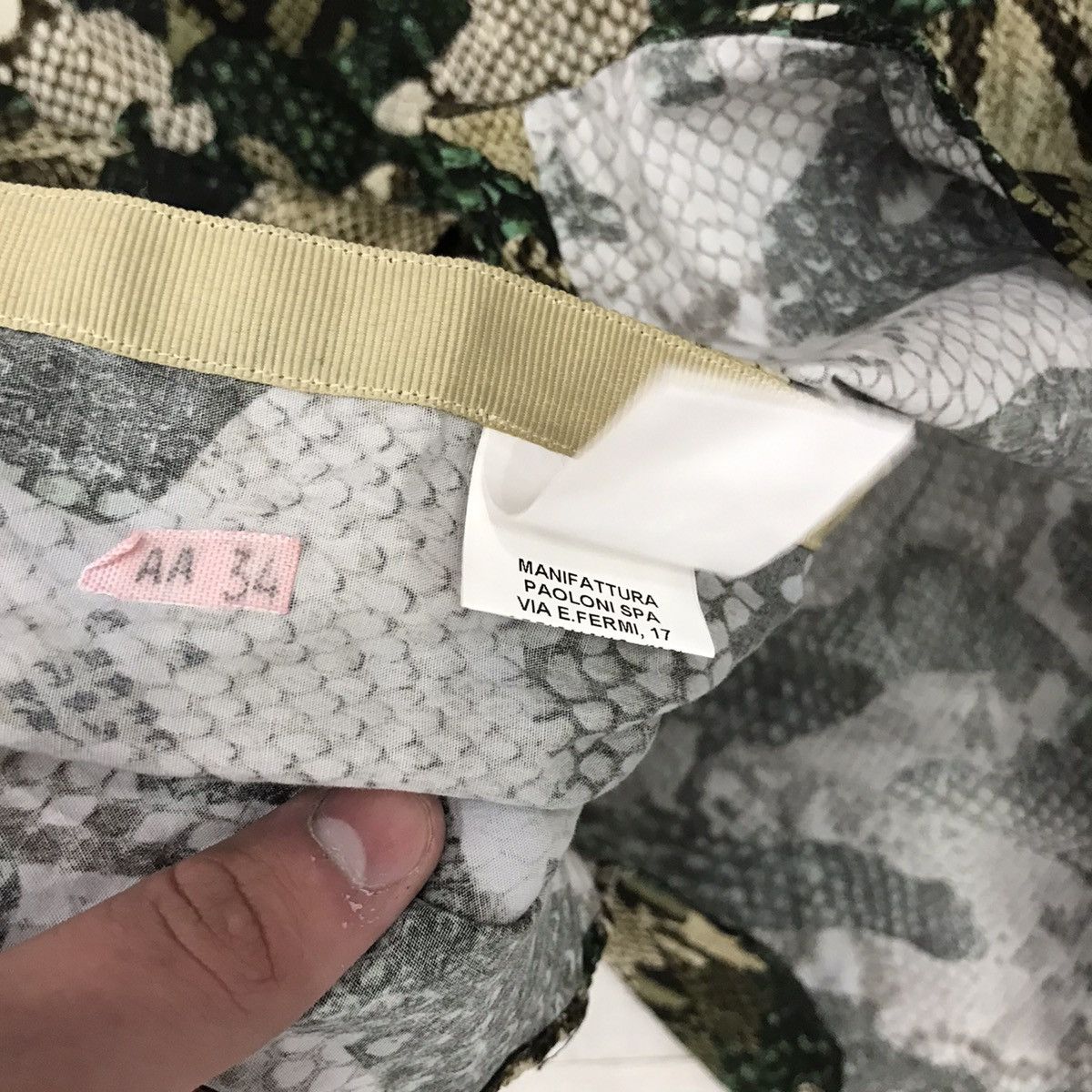 MSGM × Vintage Msgm Shirt Snake Vintage Size US L / EU 52-54 / 3 - 9 Thumbnail