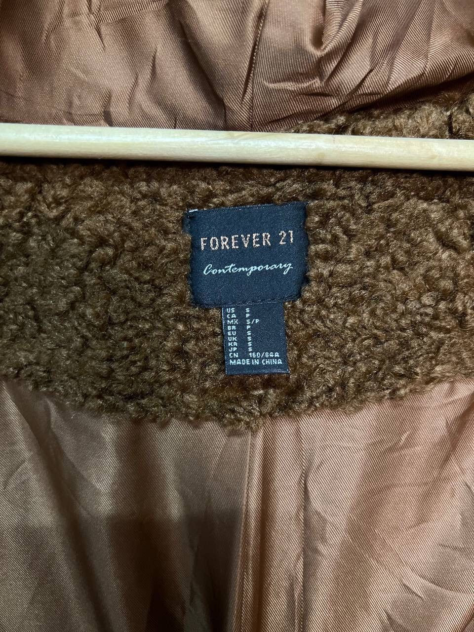 Forever 21 FOREVER 21 HEAVY FLEECE HOODIE Size US S / EU 44-46 / 1 - 9 Thumbnail