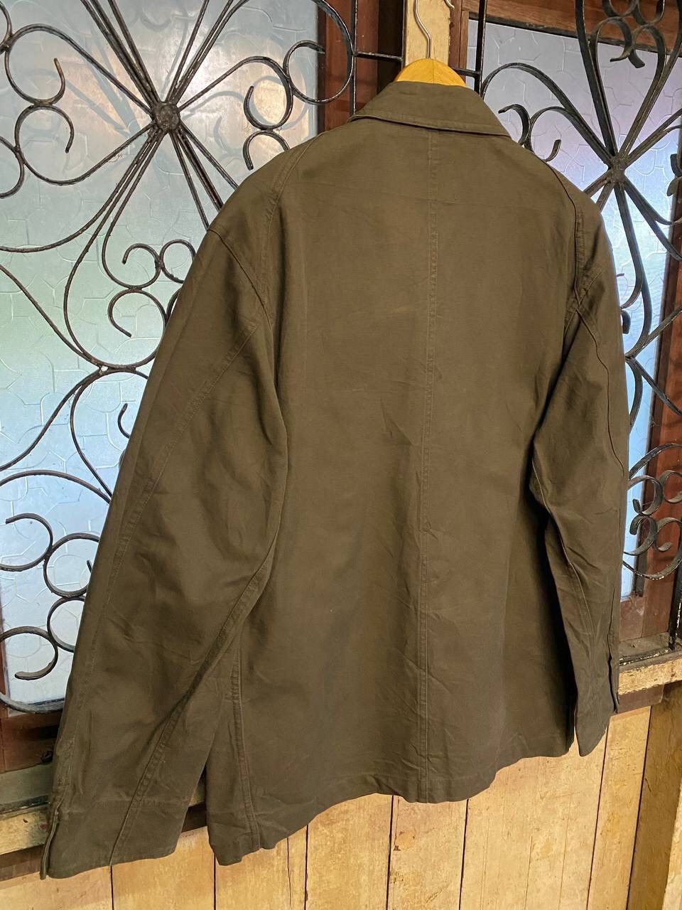 Japanese Brand Uniqlo Denim Workwear Jacket Size US L / EU 52-54 / 3 - 8 Thumbnail
