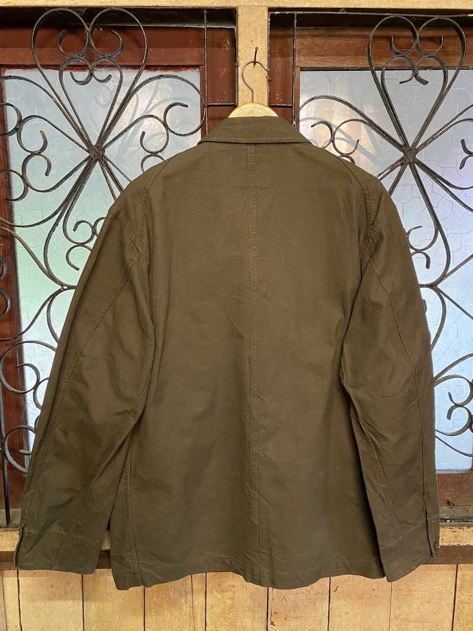 Japanese Brand Uniqlo Denim Workwear Jacket Size US L / EU 52-54 / 3 - 7 Thumbnail