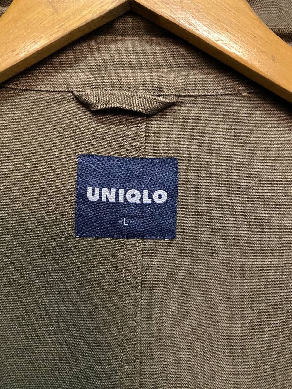 Japanese Brand Uniqlo Denim Workwear Jacket Size US L / EU 52-54 / 3 - 12 Thumbnail