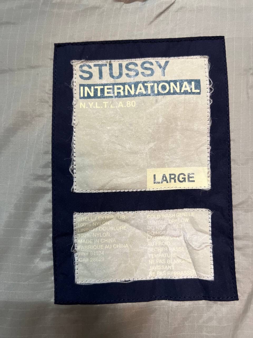 Stussy VINTAGE STUSSY INTERNATIONAL NYLON JACKET Size US L / EU 52-54 / 3 - 14 Thumbnail
