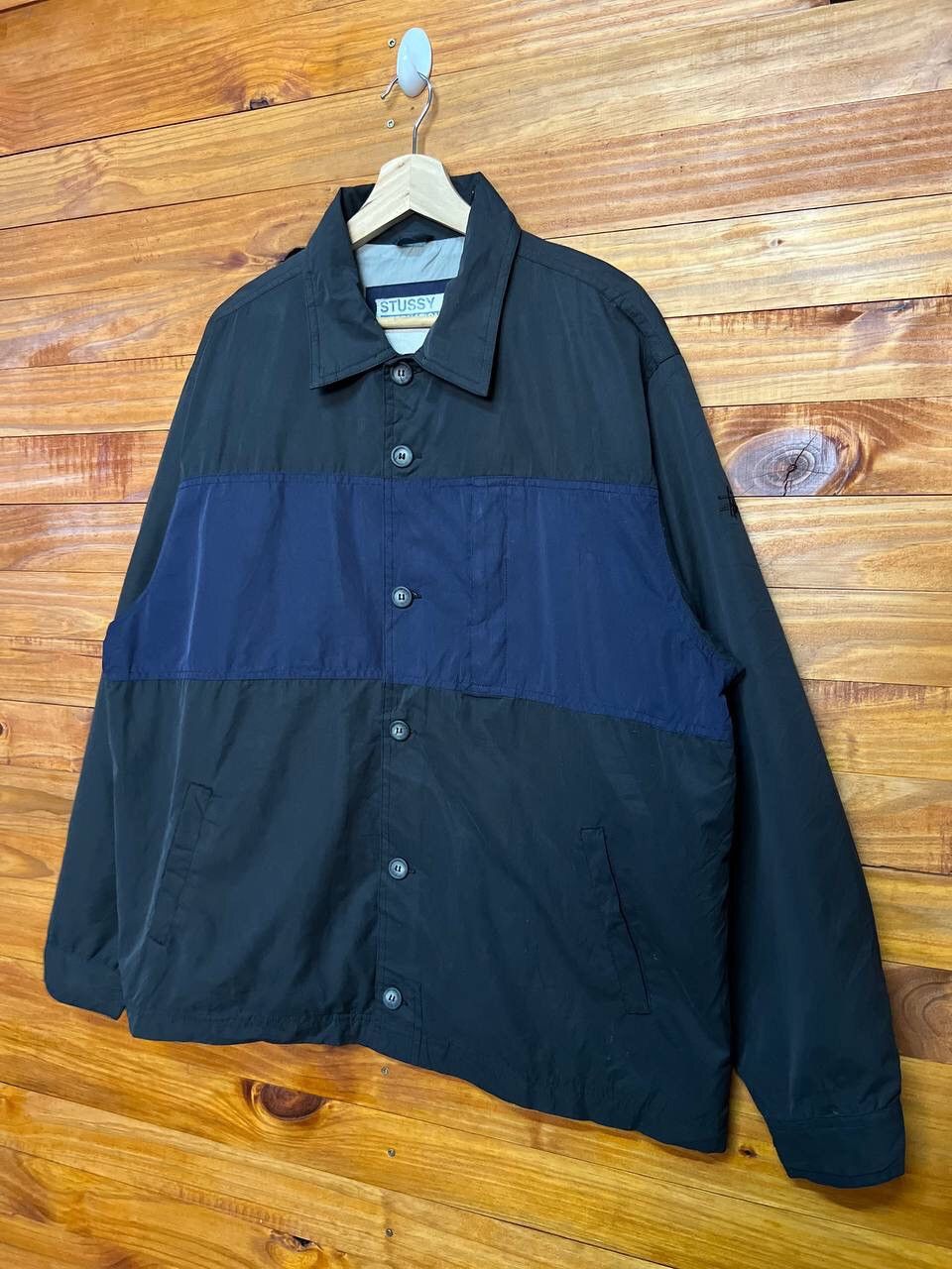 Stussy VINTAGE STUSSY INTERNATIONAL NYLON JACKET Size US L / EU 52-54 / 3 - 3 Thumbnail