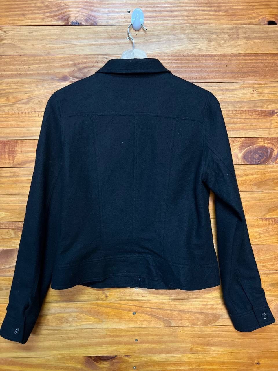 Japanese Brand MONEGAL WOMENS WOOL JACKET Size S / US 4 / IT 40 - 7 Thumbnail
