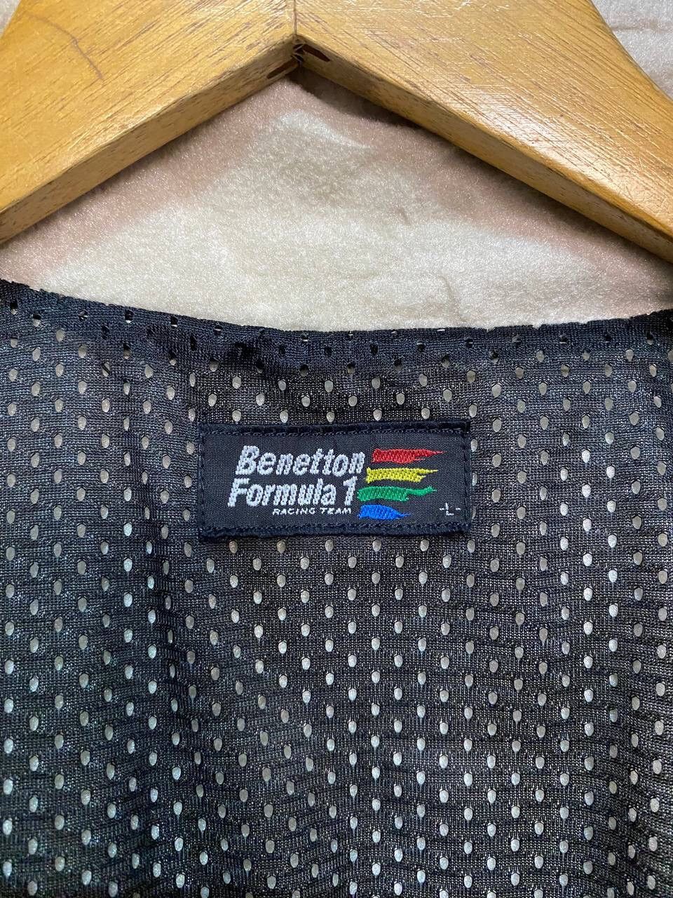 Benetton BENTTON FORMULA 1 RACING TEAM FLEECE JACKET Size US L / EU 52-54 / 3 - 11 Thumbnail