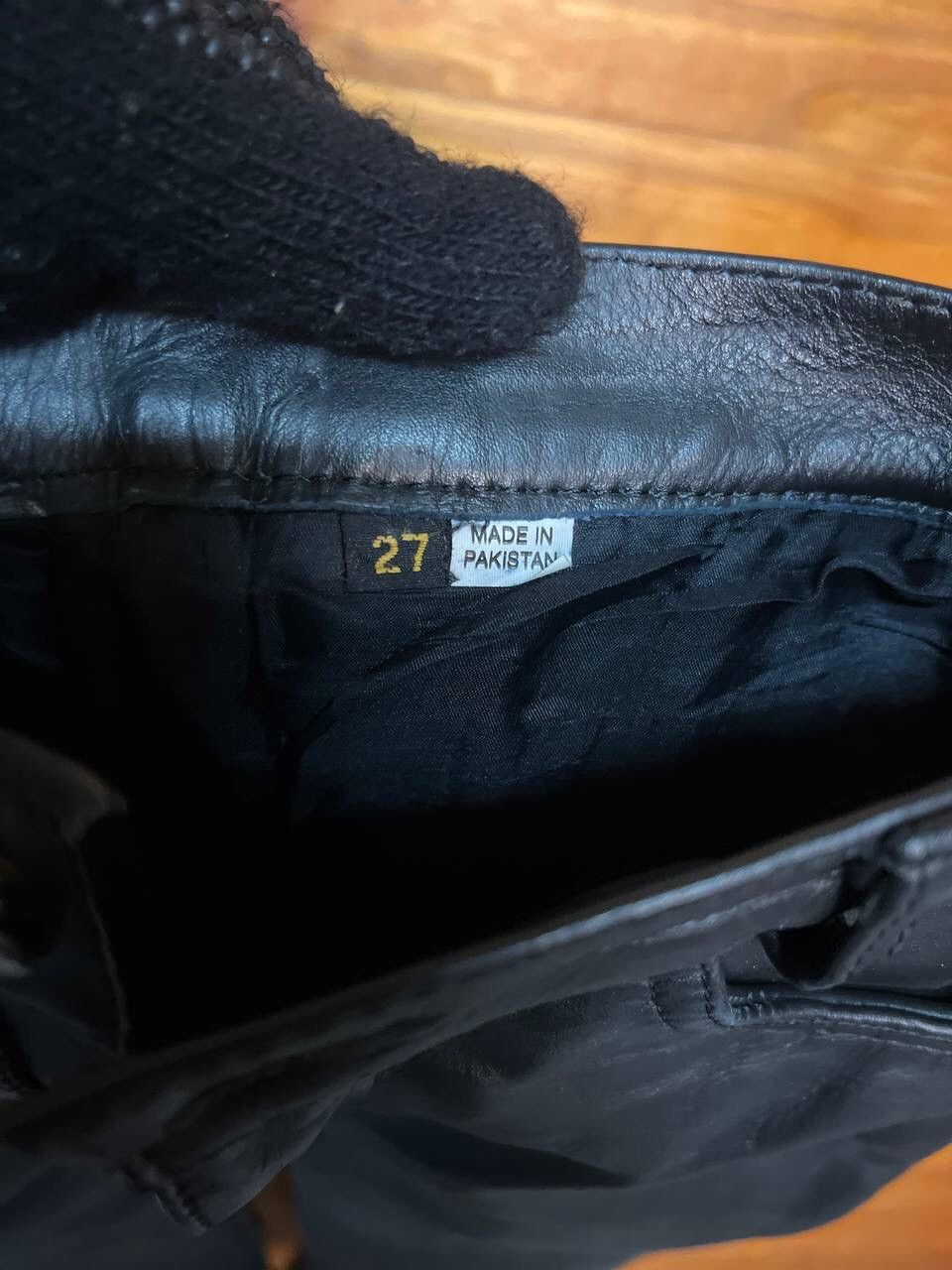 Genuine Leather 🔥BEST OFFER🔥LEATHER PANTS SIZE 27 Size US 27 - 11 Thumbnail