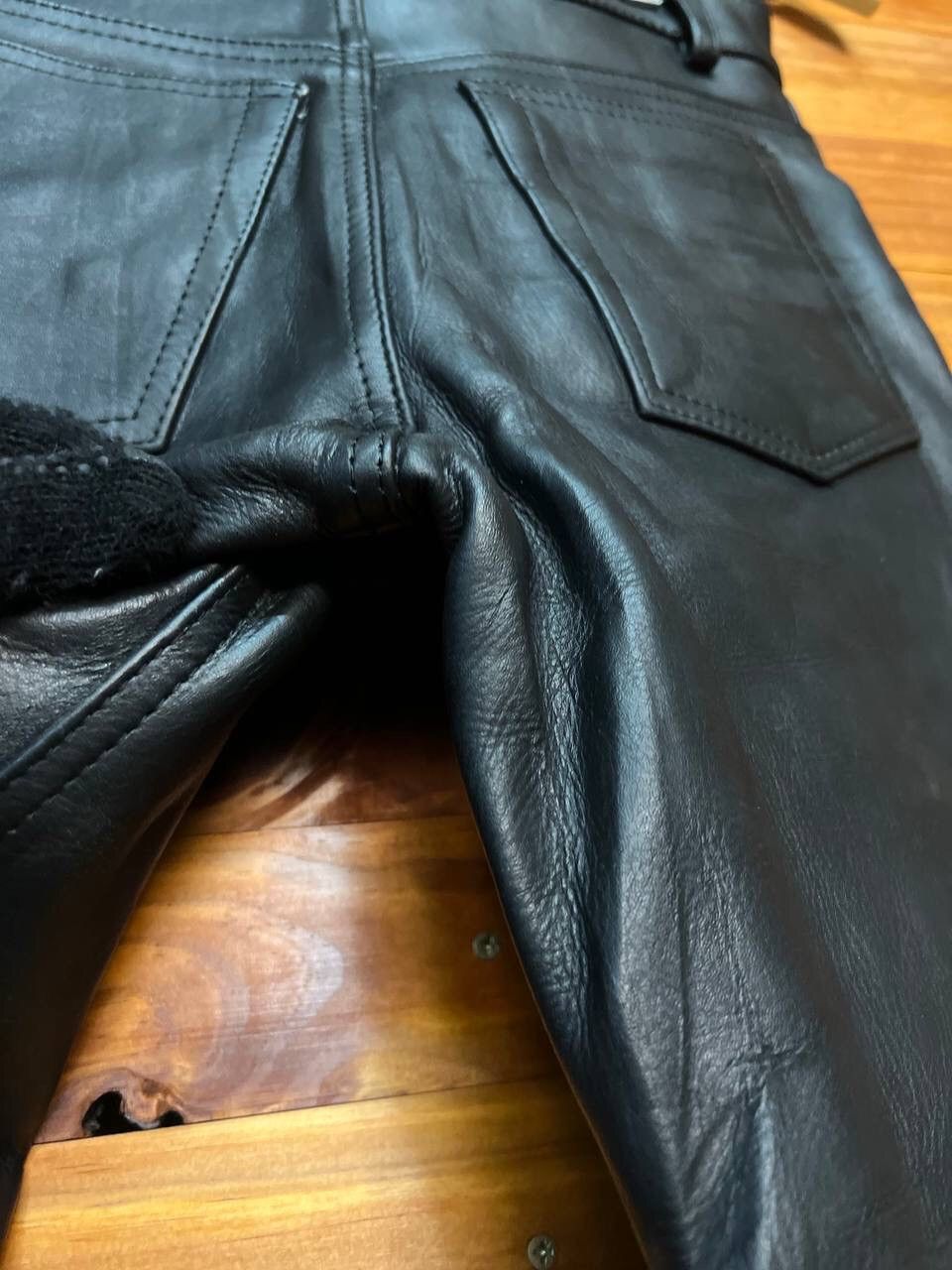 Genuine Leather 🔥BEST OFFER🔥LEATHER PANTS SIZE 27 Size US 27 - 9 Thumbnail