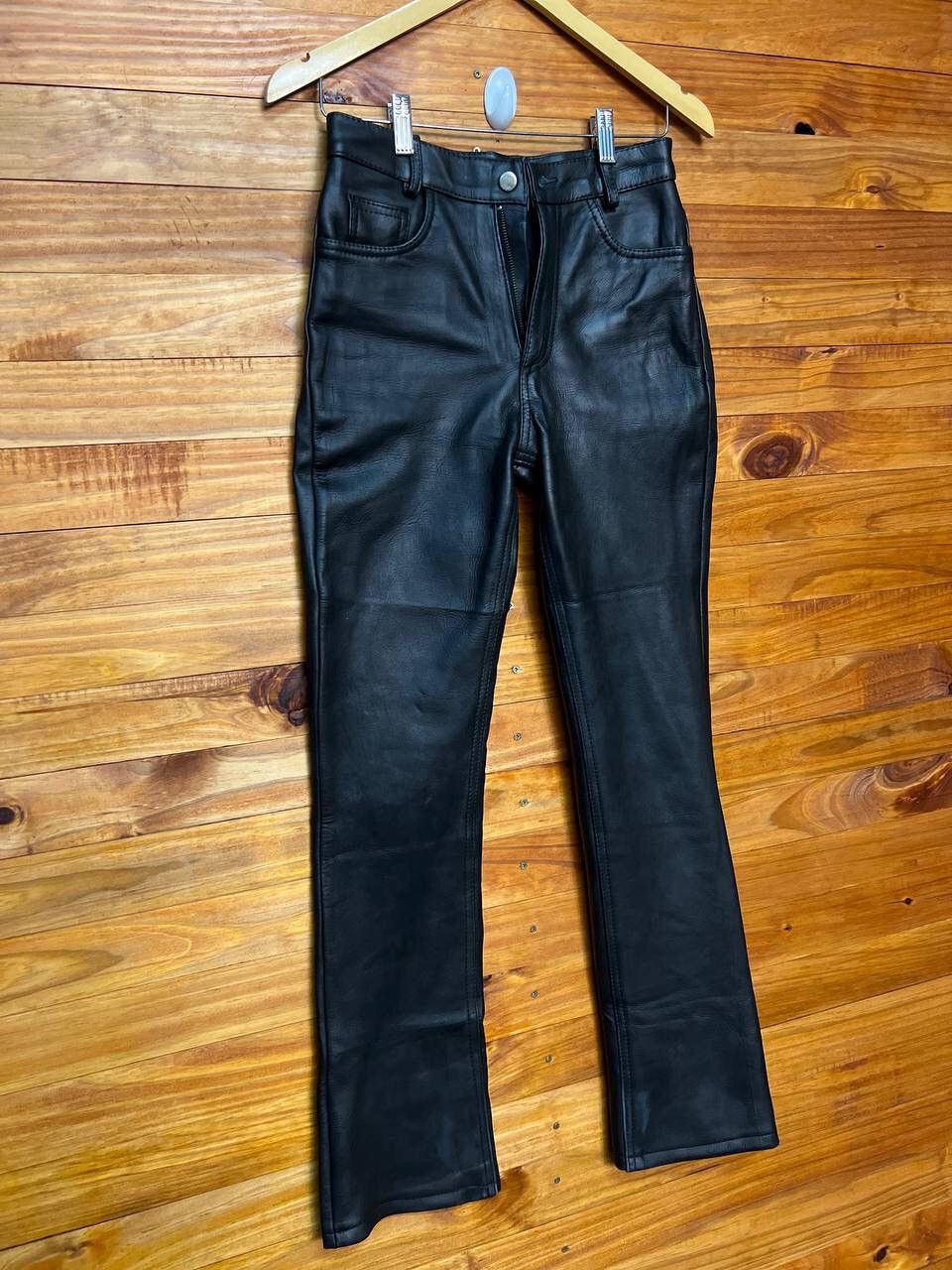 Genuine Leather 🔥BEST OFFER🔥LEATHER PANTS SIZE 27 Size US 27 - 2 Thumbnail