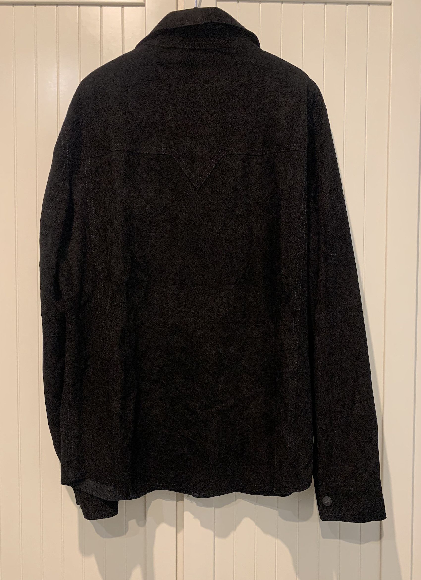 Versace SS'17 Over Shirt in Suede Leather Size US XL / EU 56 / 4 - 4 Thumbnail