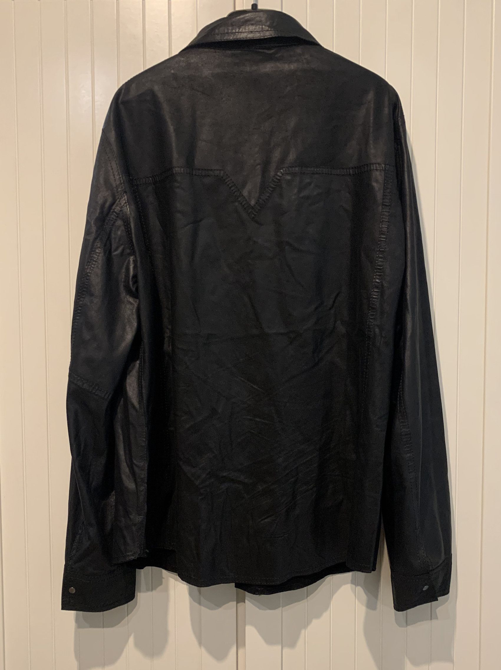 Versace SS'17 Over Shirt in Suede Leather Size US XL / EU 56 / 4 - 10 Thumbnail