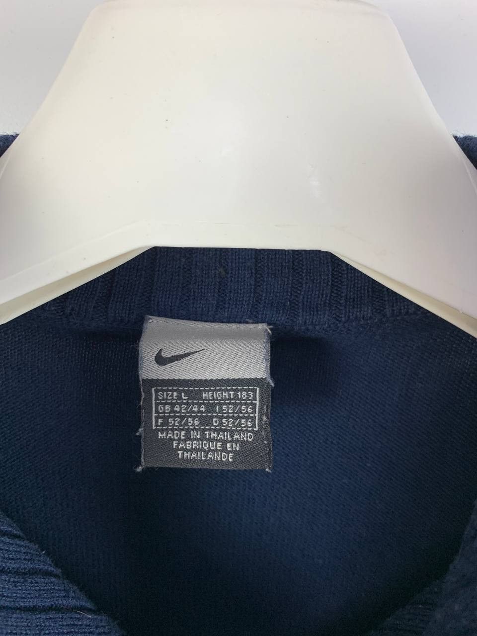 Nike Nike knitwear vintage blue L Size US L / EU 52-54 / 3 - 13 Thumbnail