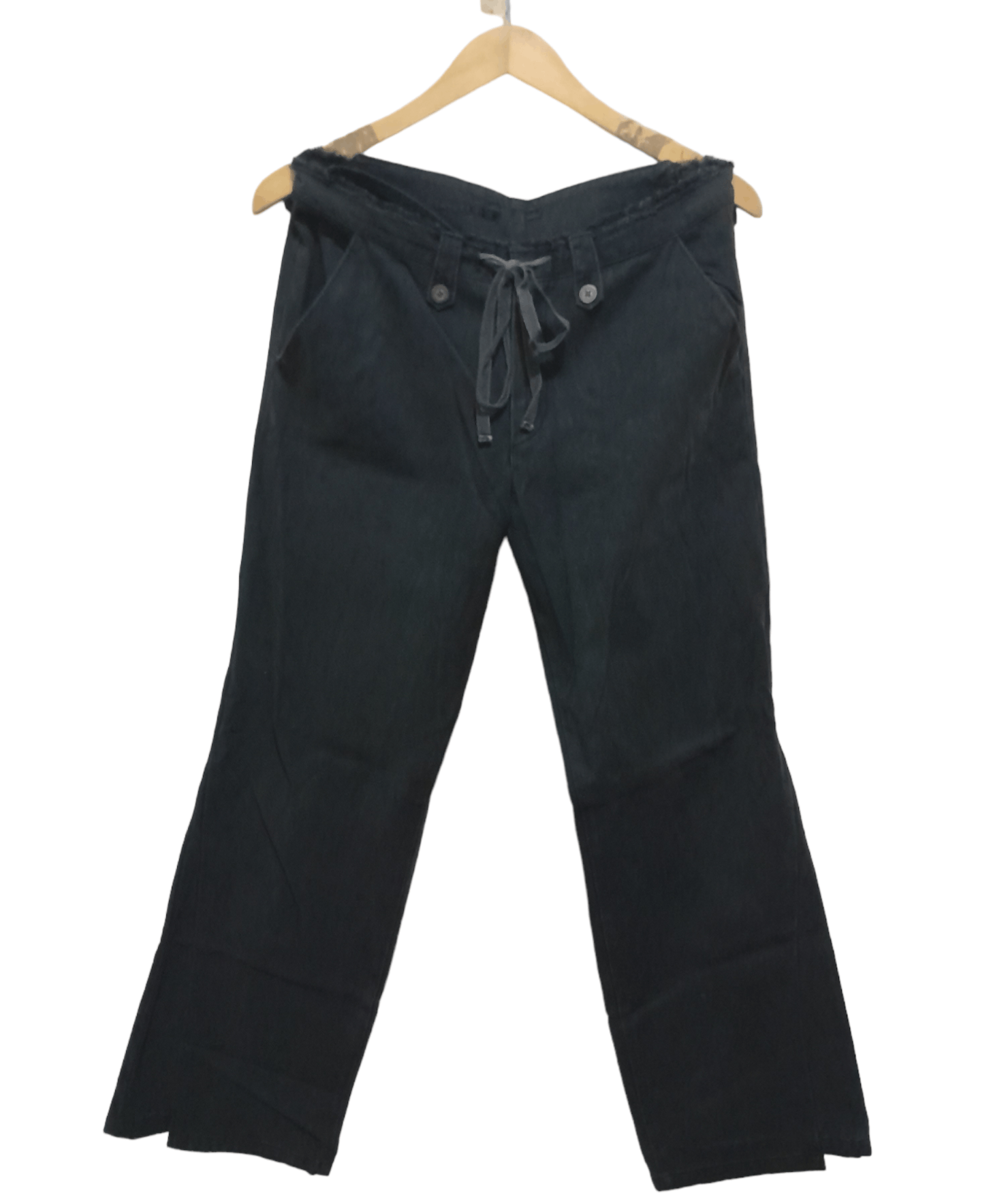 Beauty Beast Drawstring Kimono Asymetric cut the viridi-anne pants Size US 30 / EU 46 - 1 Thumbnail