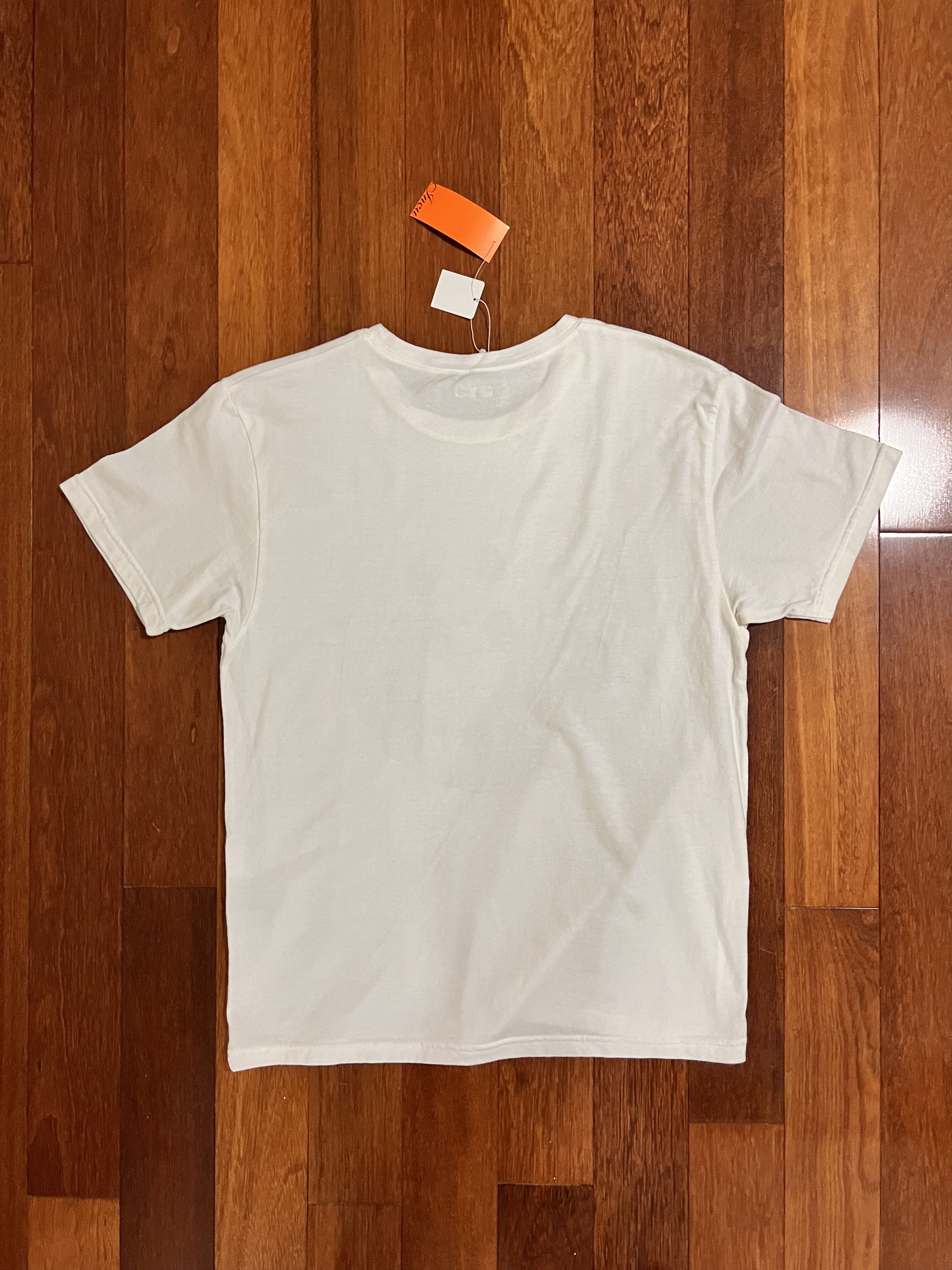 Kapital 💚 Kapital Love Peace & Rain Smile T-Shirt White Large NEW Size US L / EU 52-54 / 3 - 5 Thumbnail