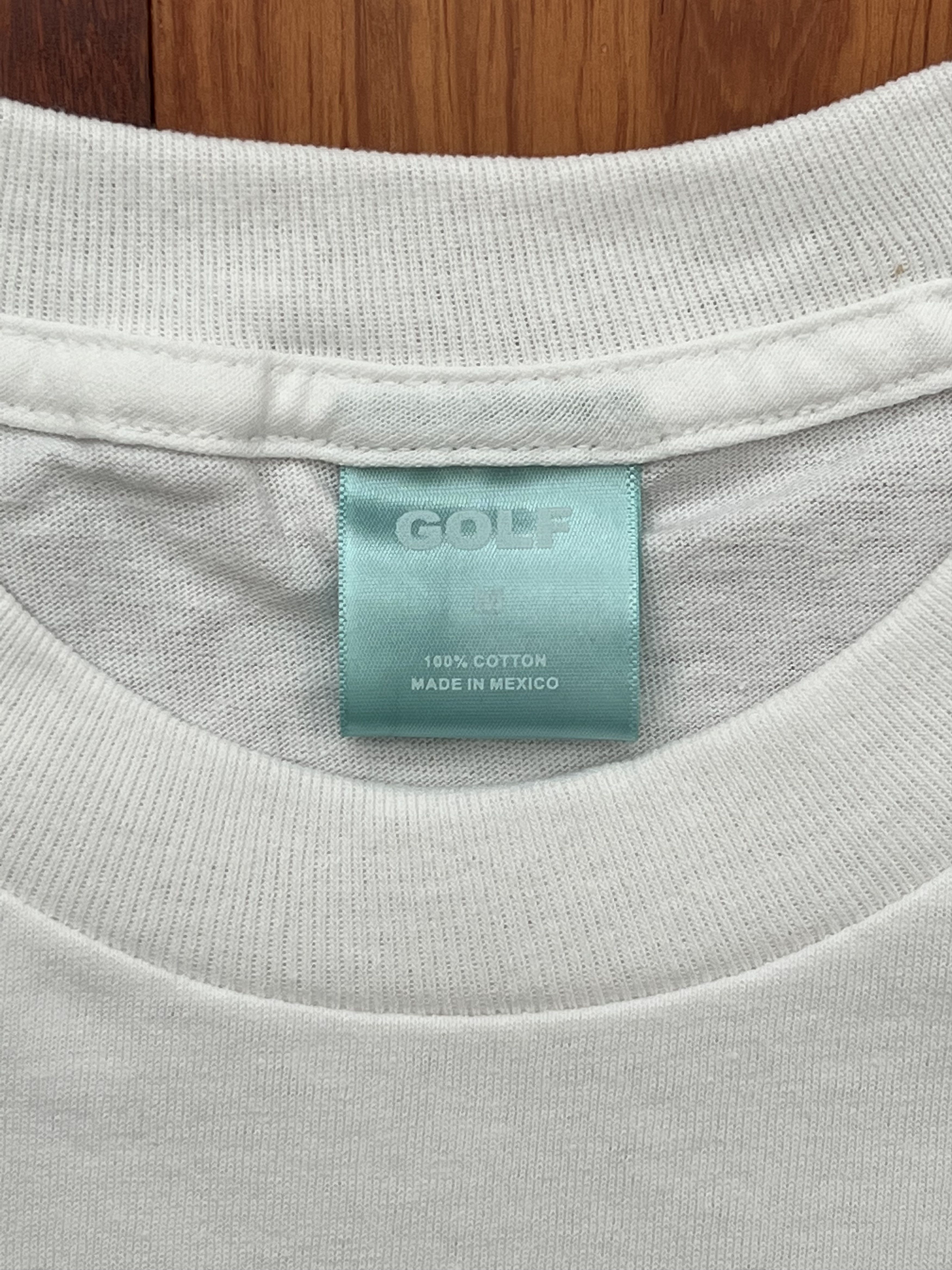 Golf Wang 💚 Golf Wang Flame Logo Tee White Medium NEW Size US M / EU 48-50 / 2 - 4 Thumbnail