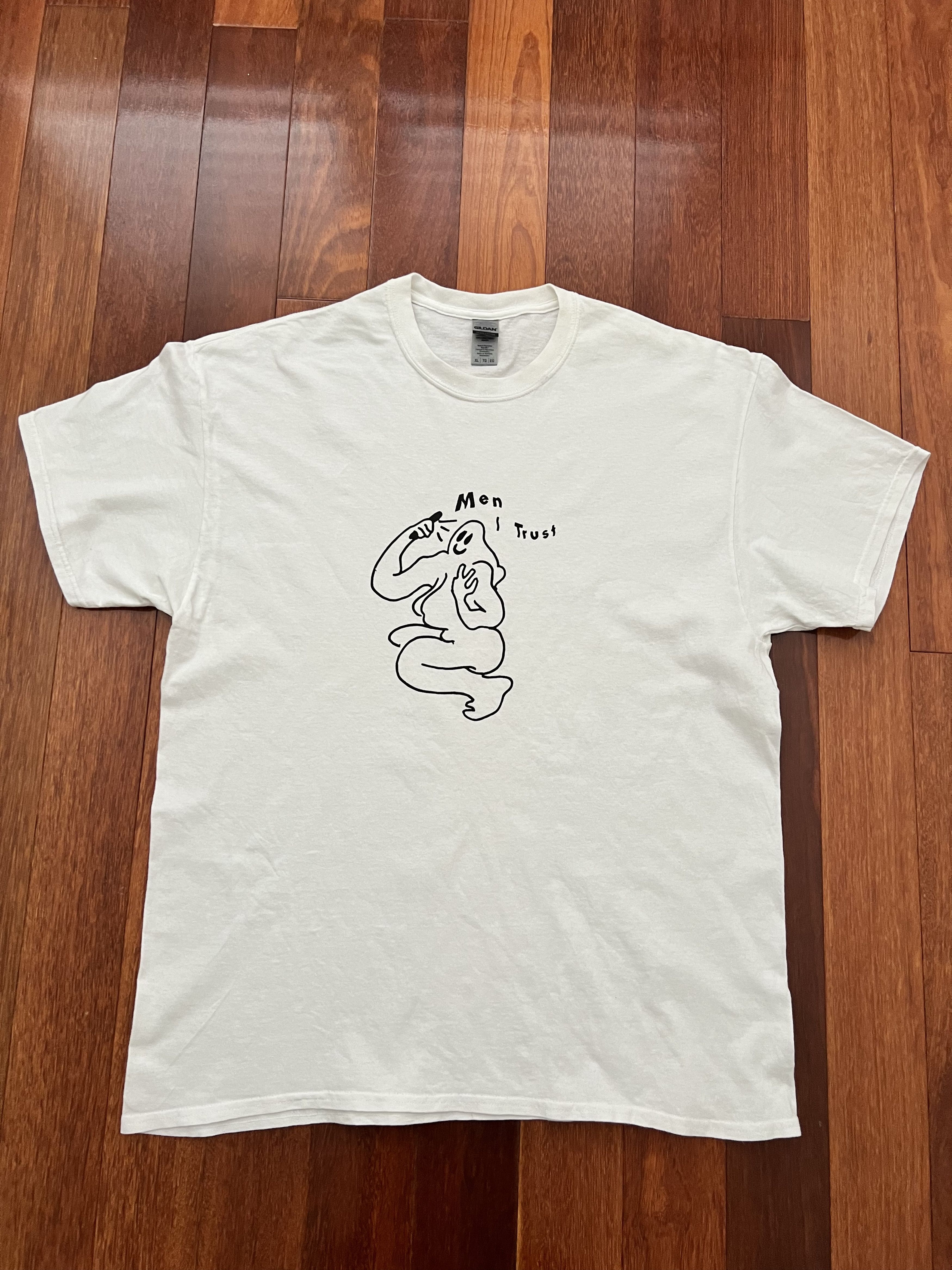 Band Tees 💚 2020 Men I Trust Ghost White Tee X-Large NEW Size US XL / EU 56 / 4 - 1 Thumbnail
