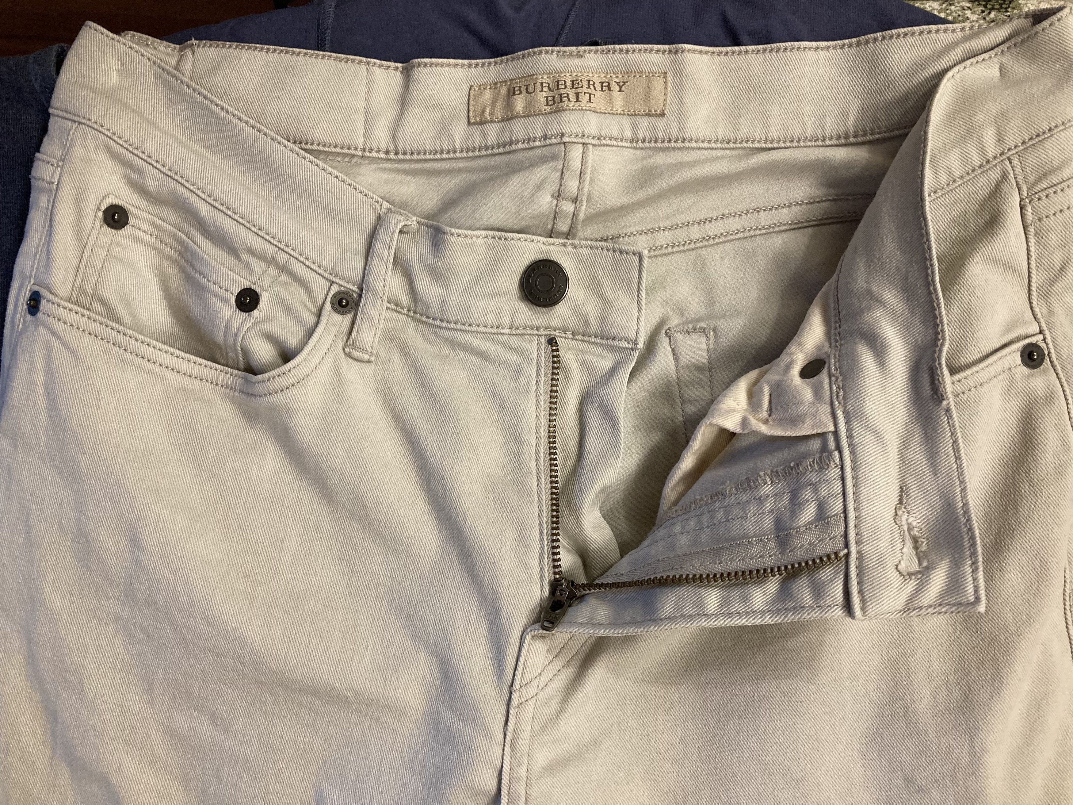 Burberry Burberry Light Gray Slim Fit Jeans Size US 30 / EU 46 - 7 Thumbnail