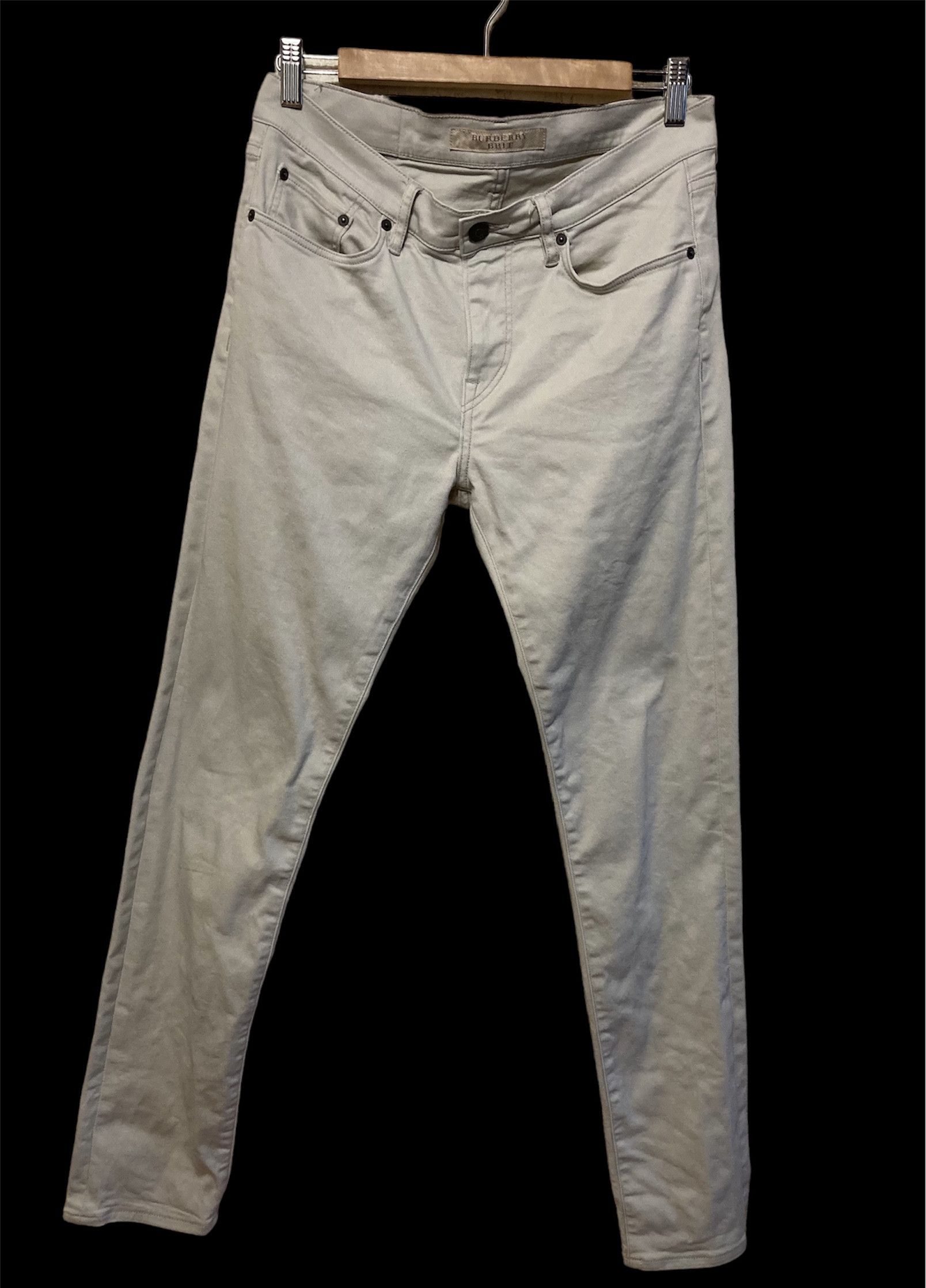 Burberry Burberry Light Gray Slim Fit Jeans Size US 30 / EU 46 - 1 Thumbnail