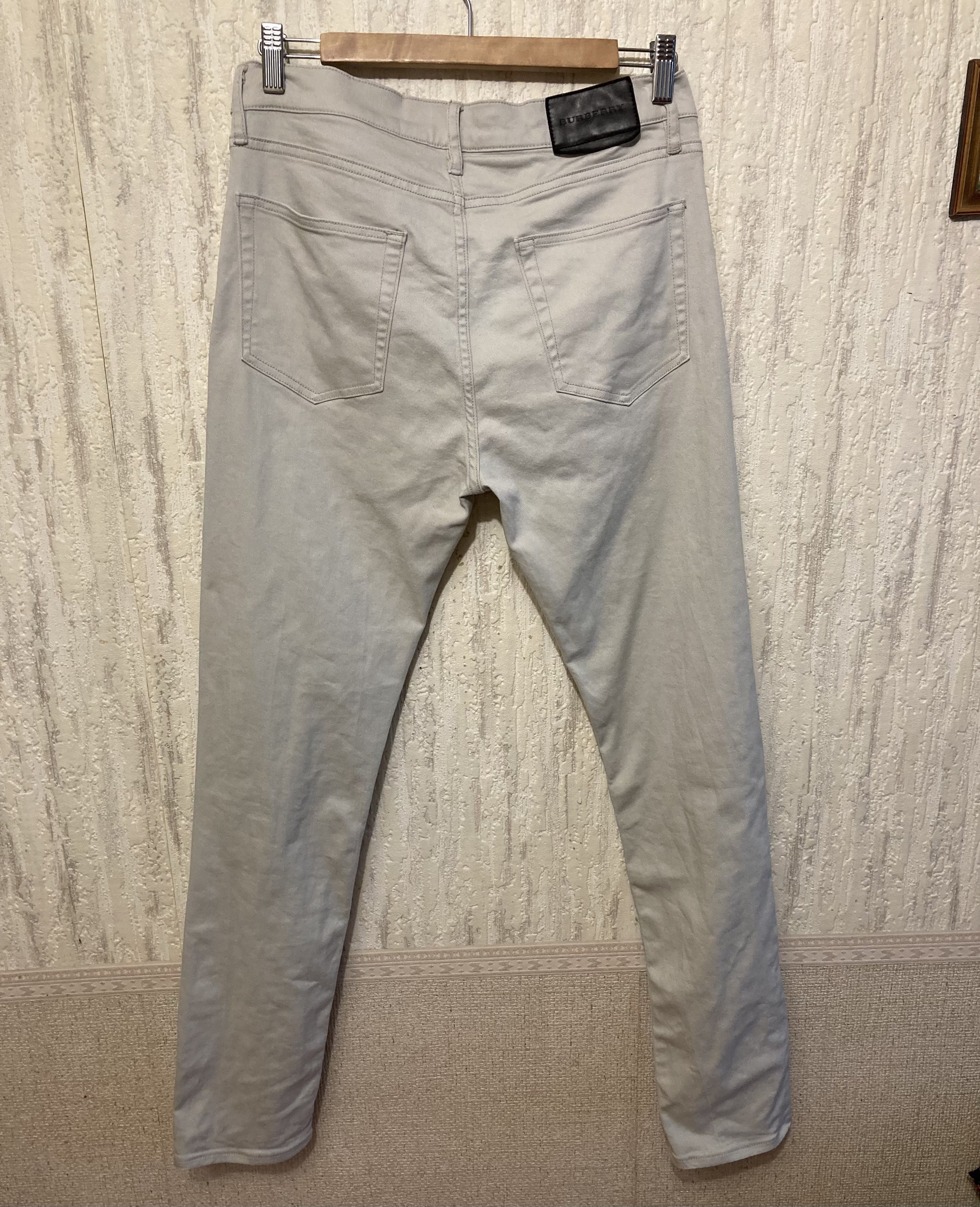 Burberry Burberry Light Gray Slim Fit Jeans Size US 30 / EU 46 - 5 Thumbnail