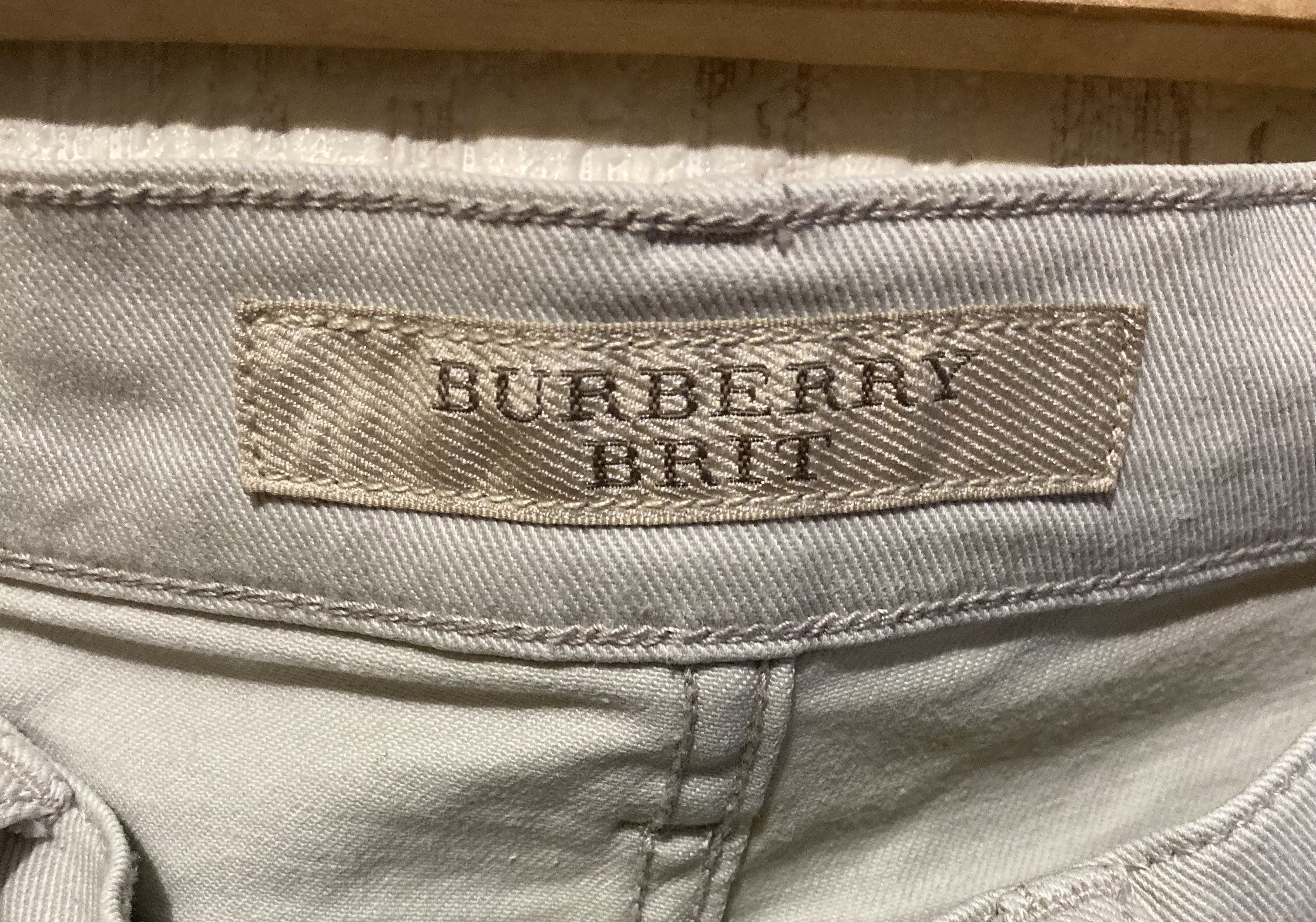 Burberry Burberry Light Gray Slim Fit Jeans Size US 30 / EU 46 - 3 Thumbnail