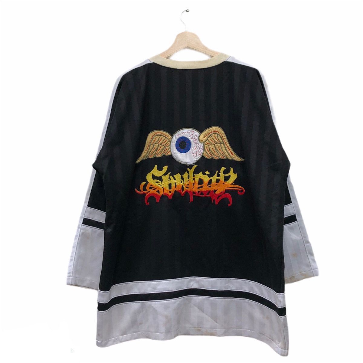 OVER SIZE LONG SLEEVE BIG LOGO EYES