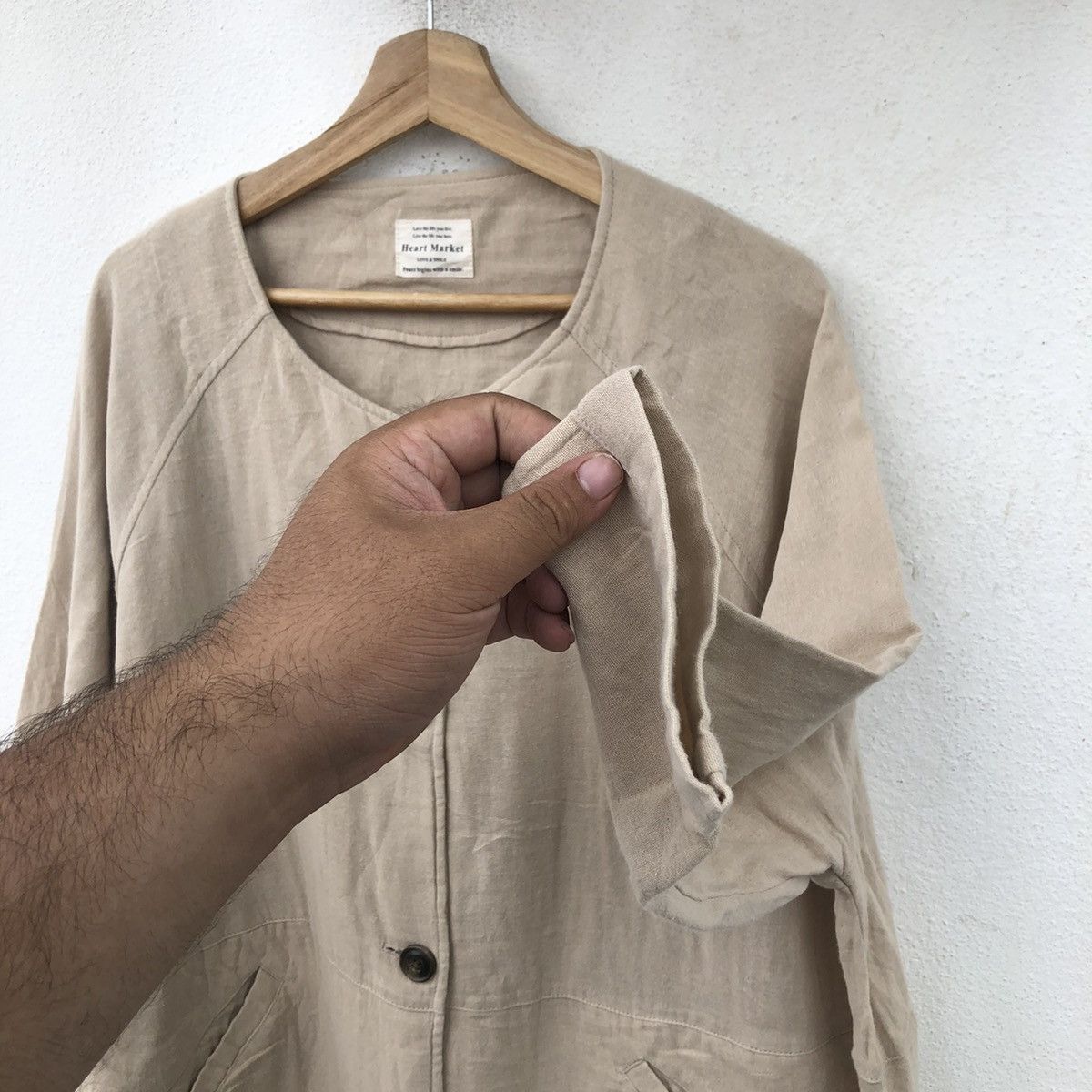 Japanese Brand HEART MARKET BY BLUE BLUE JAPAN JACKET Size US L / EU 52-54 / 3 - 4 Thumbnail
