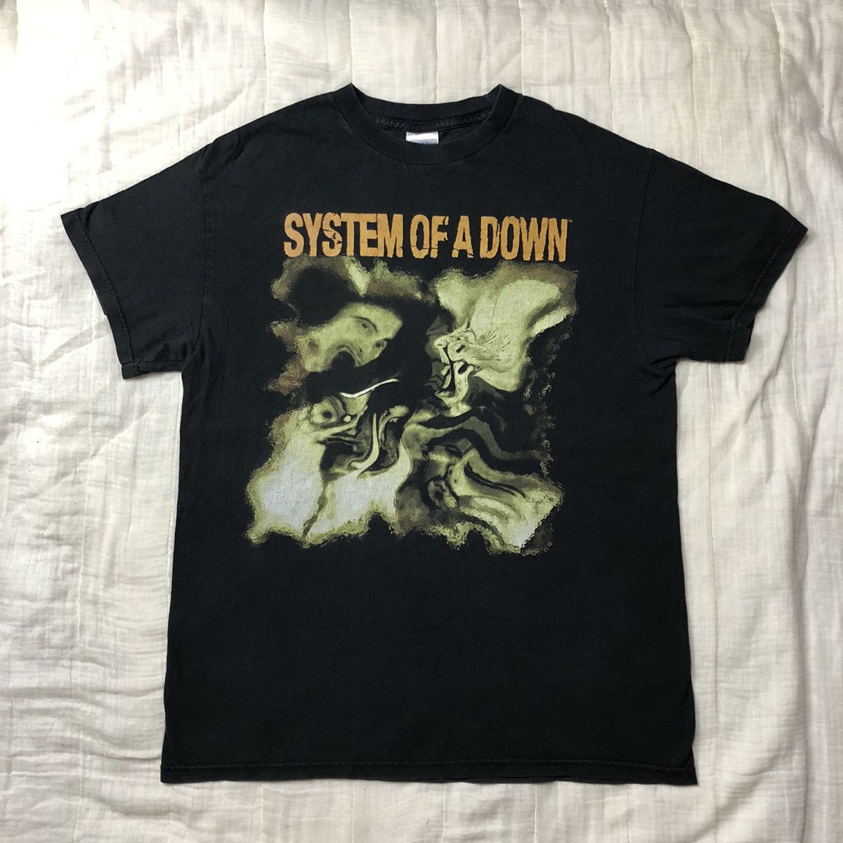 Band Tees Vintage Y2K System Of A Down T Shirt Size US M / EU 48-50 / 2 - 2 Thumbnail