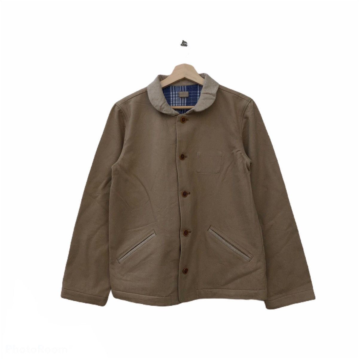 Japanese Brand V IN BUTTON JACKET MADE IN JAPAN INSPIRED BY 45 RPM DESIGN Size US M / EU 48-50 / 2 - 2 Thumbnail