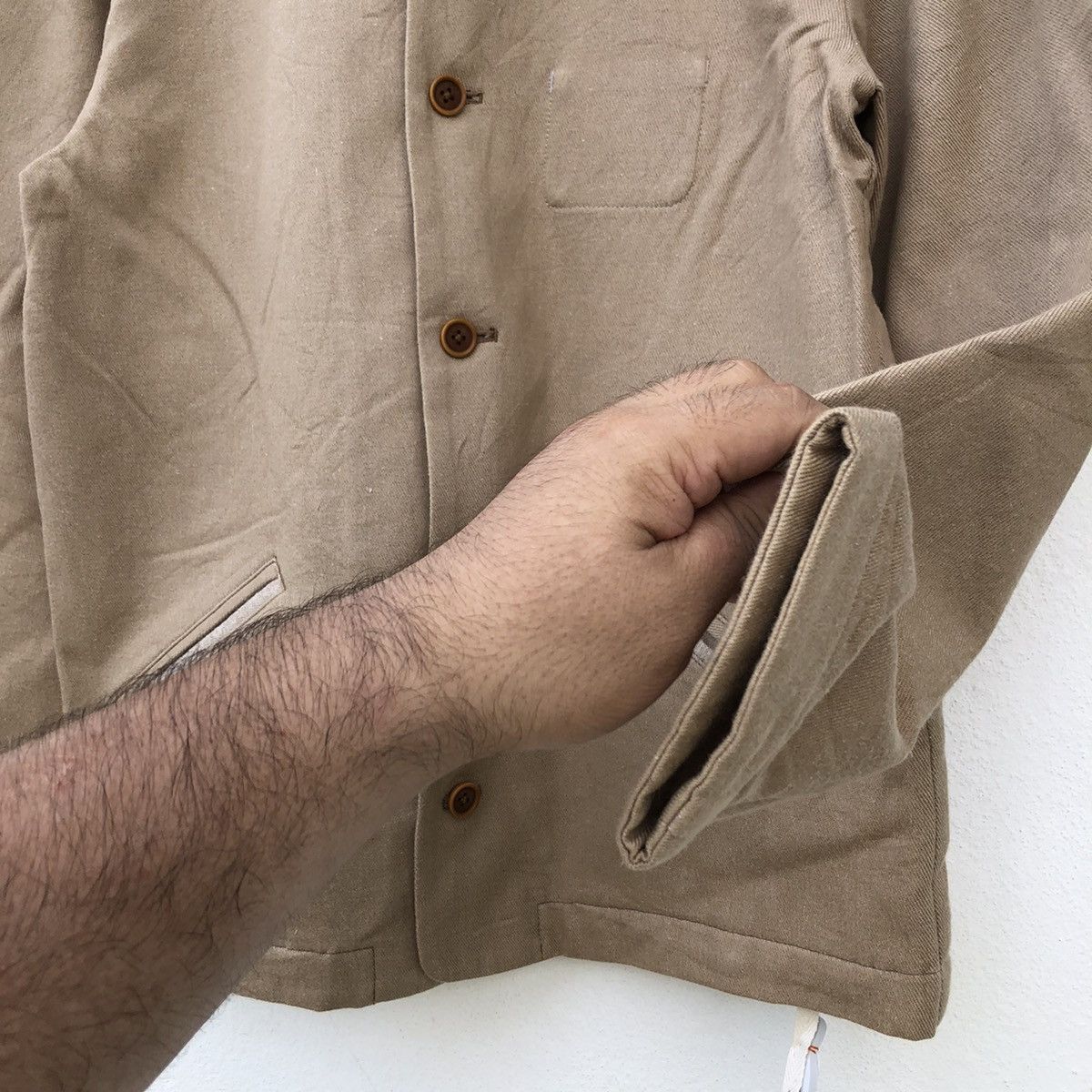 Japanese Brand V IN BUTTON JACKET MADE IN JAPAN INSPIRED BY 45 RPM DESIGN Size US M / EU 48-50 / 2 - 5 Thumbnail