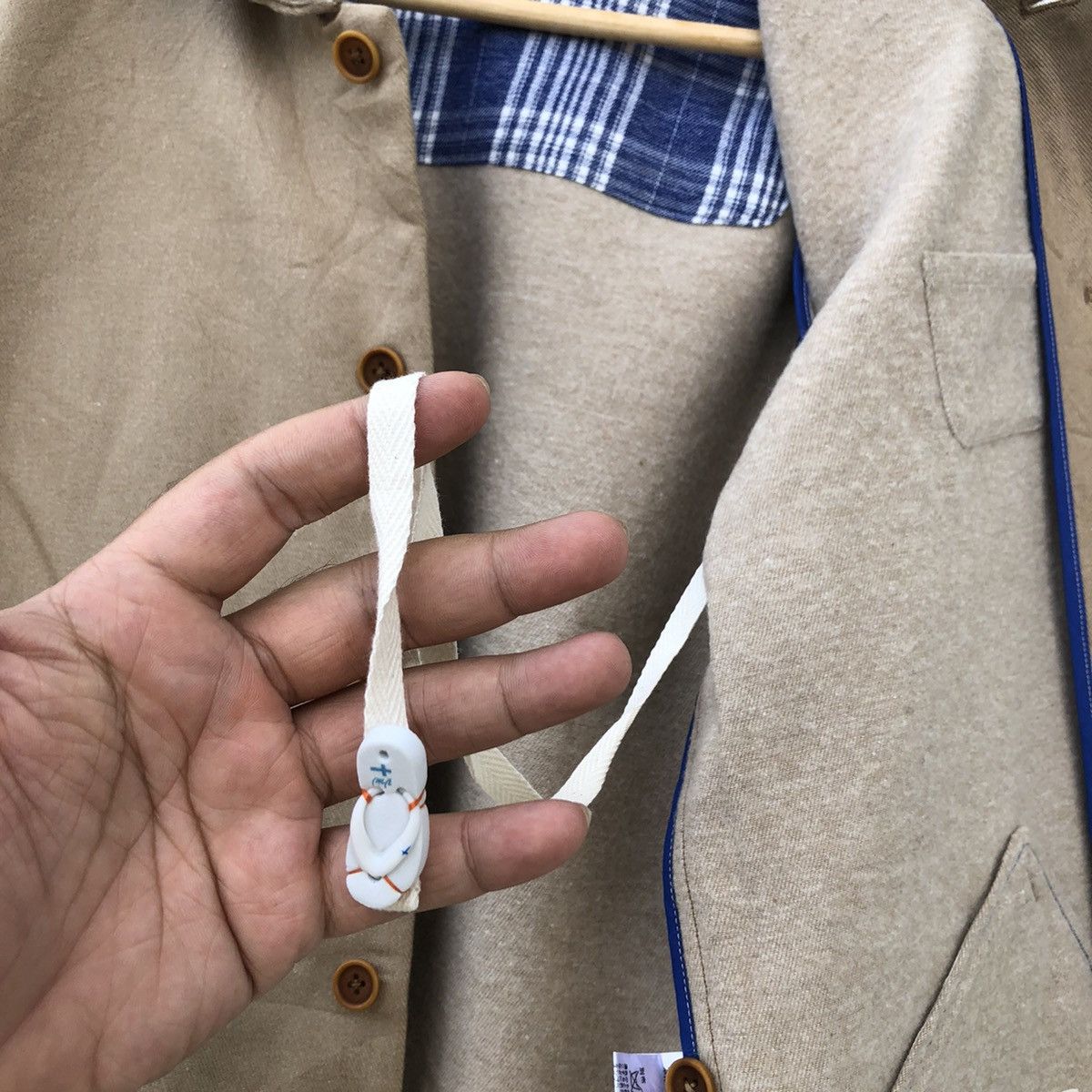 Japanese Brand V IN BUTTON JACKET MADE IN JAPAN INSPIRED BY 45 RPM DESIGN Size US M / EU 48-50 / 2 - 9 Thumbnail