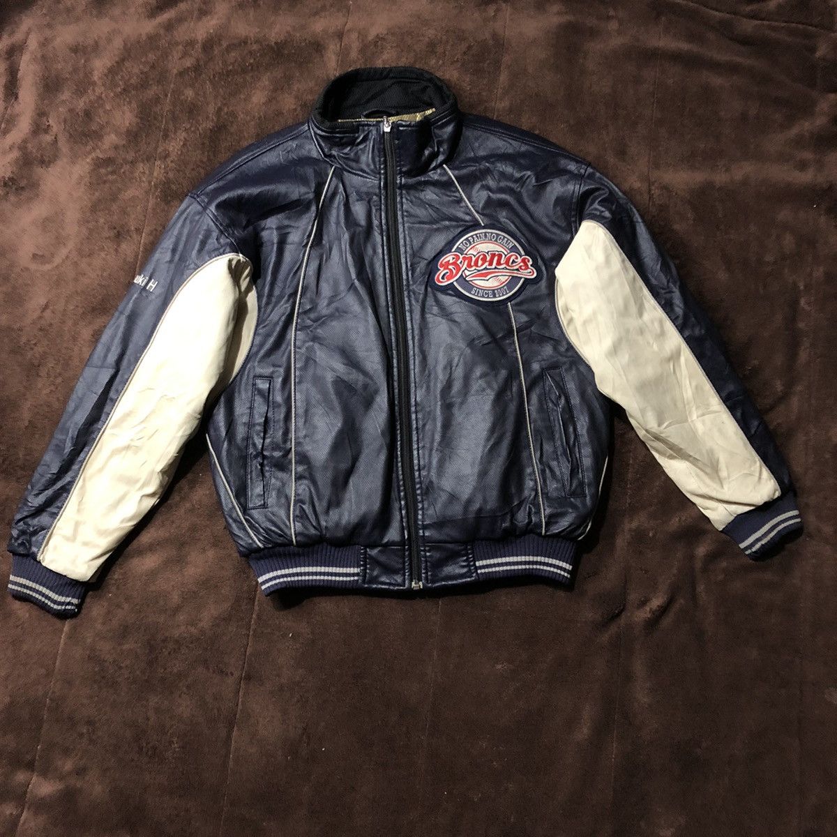 Japanese Brand Vintage 2007 Baseball Varsity Jacket Size US M / EU 48-50 / 2 - 1 Thumbnail