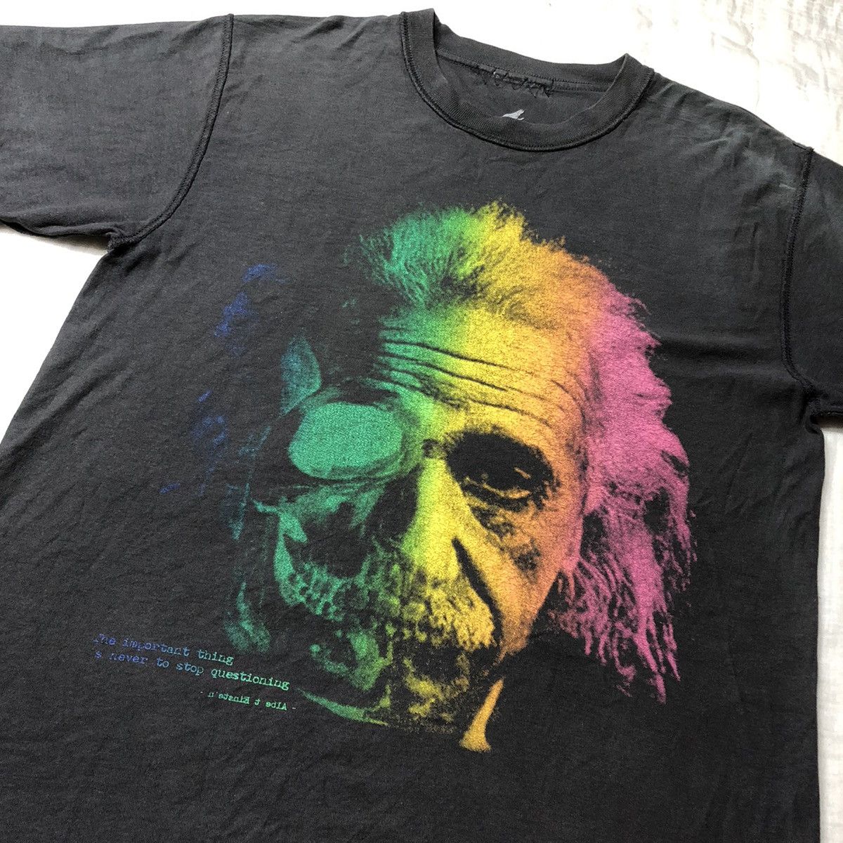Japanese Brand Albert Einstein T Shirt Size US L / EU 52-54 / 3 - 1 Thumbnail