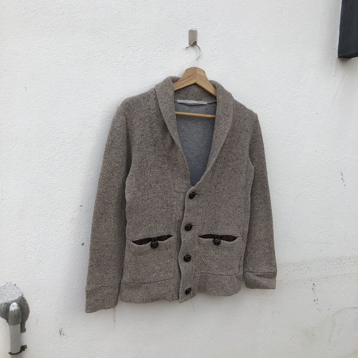 Issey Miyake BUTTON CARDIGAN TETE HOMME BY ISSEY MIYAKE RARE DESIGN Size US M / EU 48-50 / 2 - 2 Thumbnail