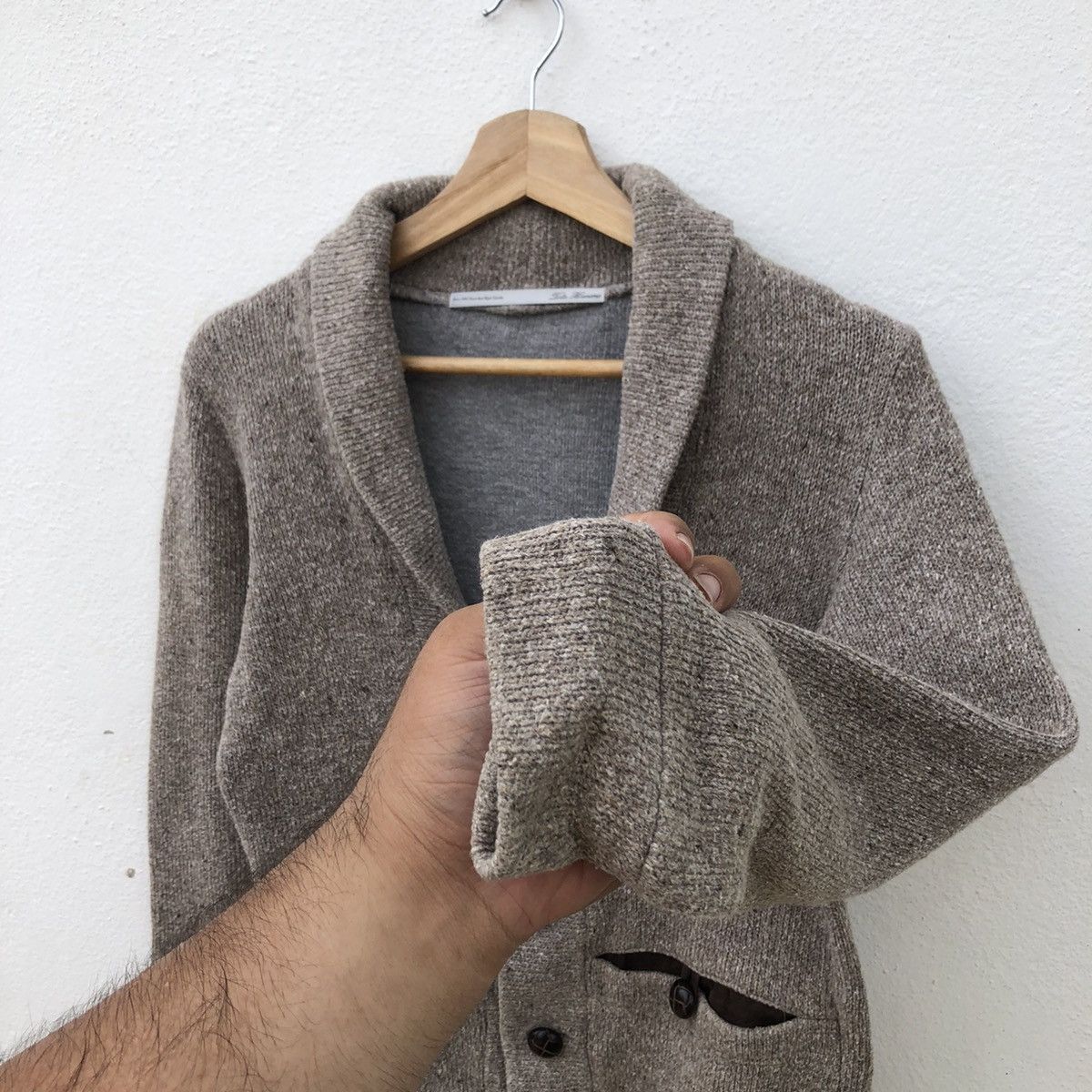 Issey Miyake BUTTON CARDIGAN TETE HOMME BY ISSEY MIYAKE RARE DESIGN Size US M / EU 48-50 / 2 - 5 Thumbnail