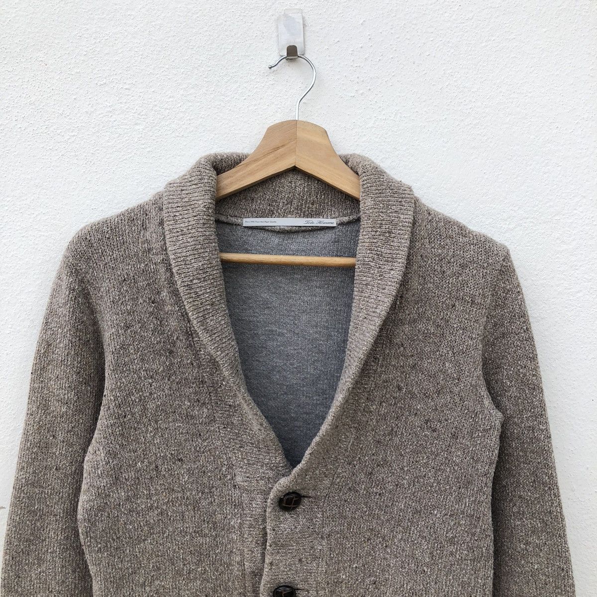 Issey Miyake BUTTON CARDIGAN TETE HOMME BY ISSEY MIYAKE RARE DESIGN Size US M / EU 48-50 / 2 - 3 Thumbnail