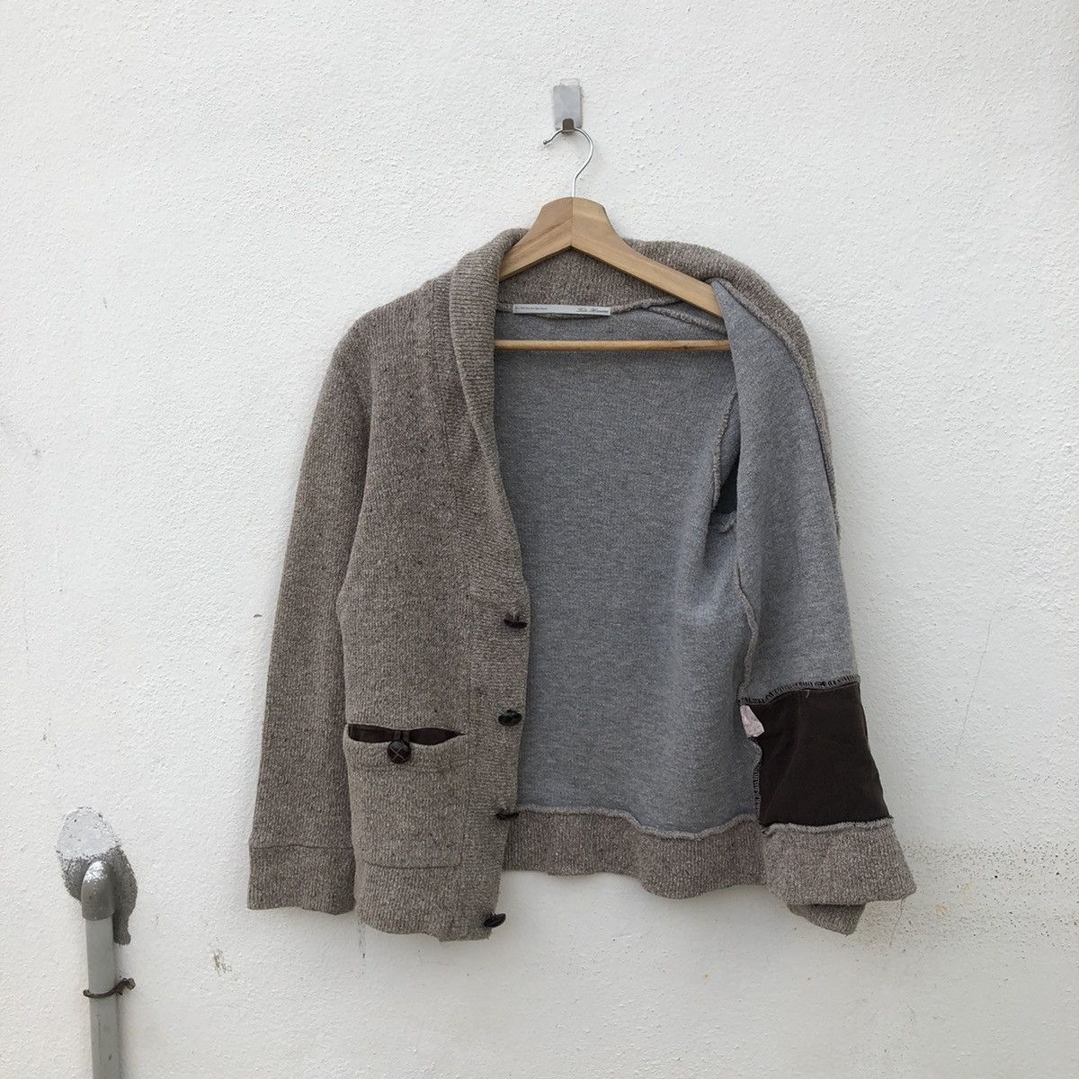 Issey Miyake BUTTON CARDIGAN TETE HOMME BY ISSEY MIYAKE RARE DESIGN Size US M / EU 48-50 / 2 - 8 Thumbnail