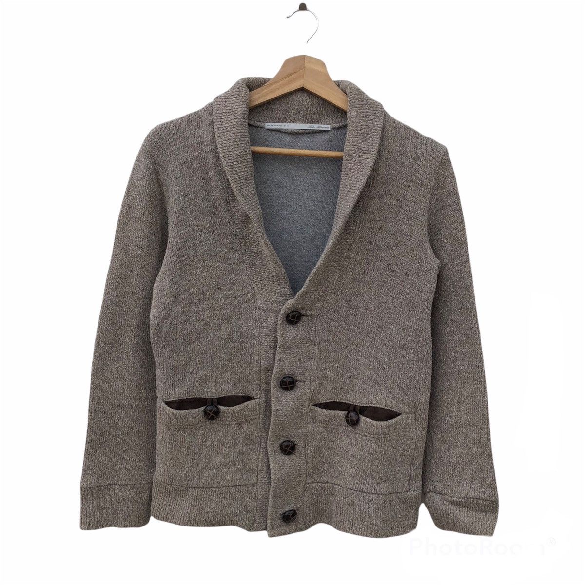 Issey Miyake BUTTON CARDIGAN TETE HOMME BY ISSEY MIYAKE RARE DESIGN Size US M / EU 48-50 / 2 - 1 Thumbnail