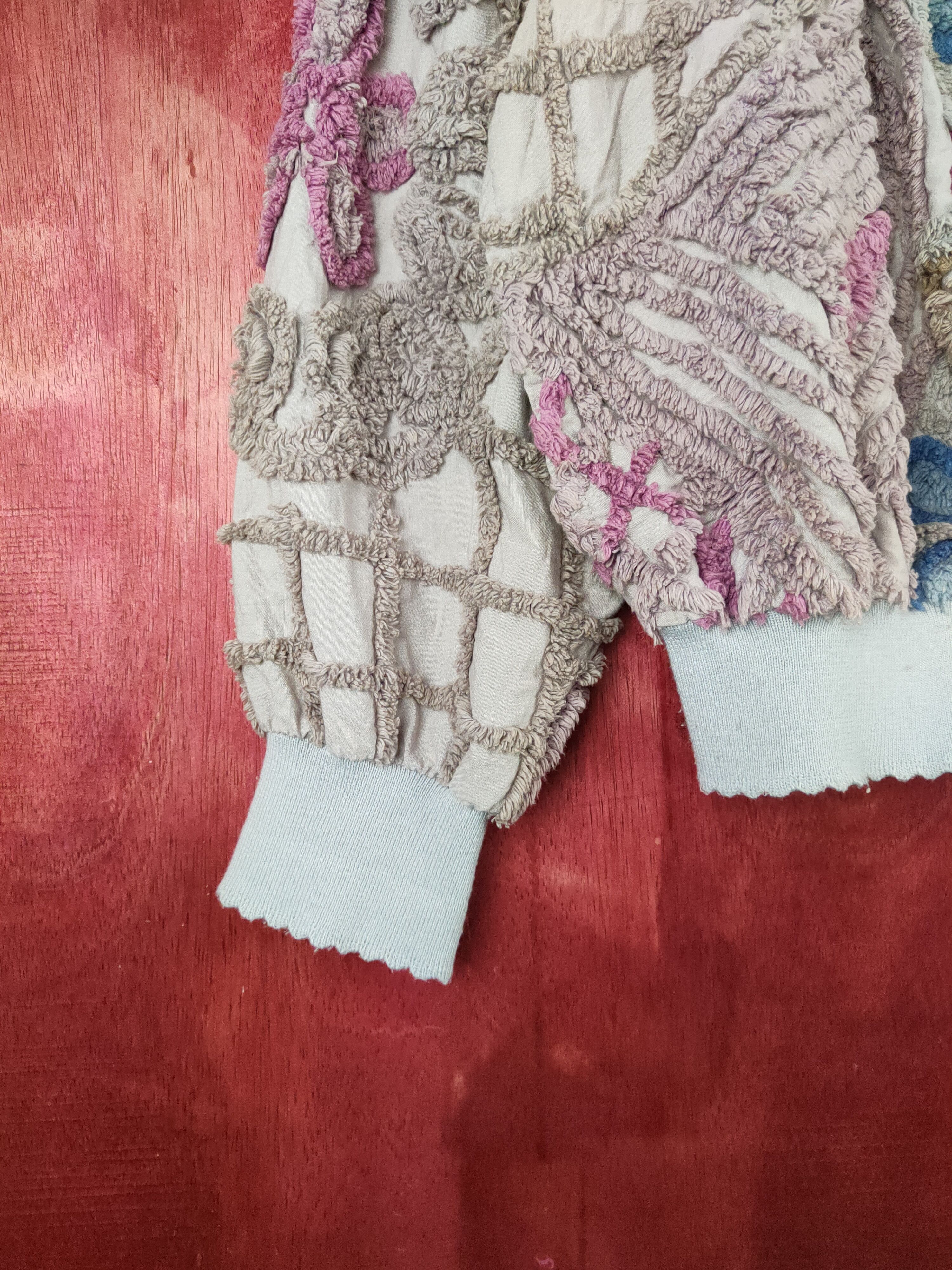 Vintage Dāmze Brown Shag Shaggy Fur Mohair Cardigan #S834 Size L / US 10 / IT 46 - 4 Thumbnail