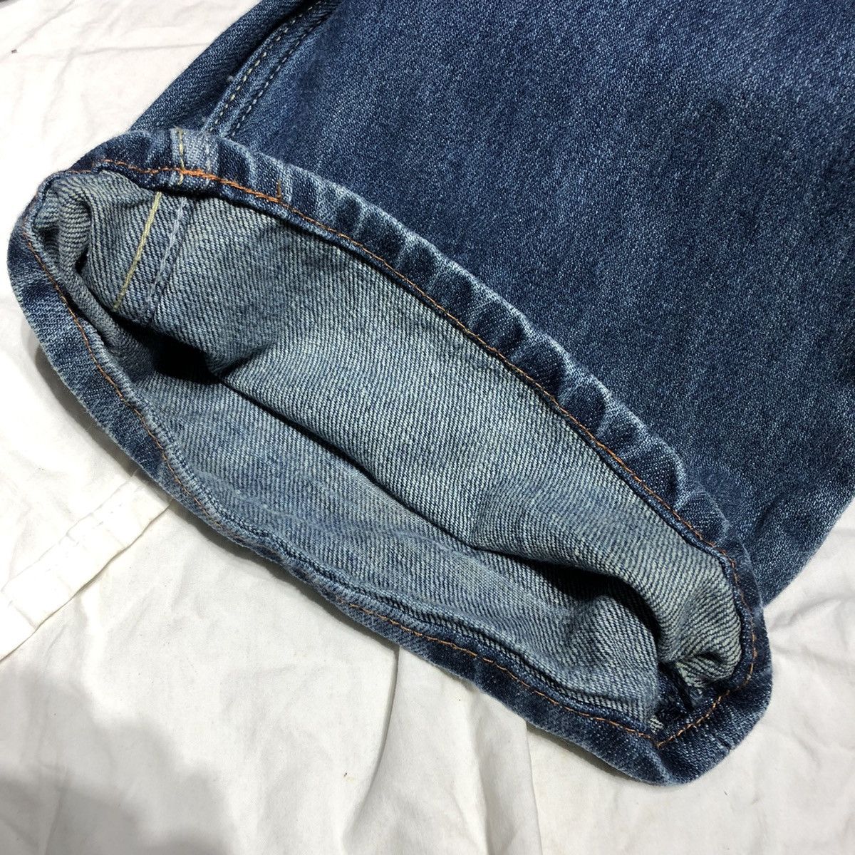 Vintage 575 Los Angeles Distressed Button Fly Denim Size US 32 / EU 48 - 5 Thumbnail