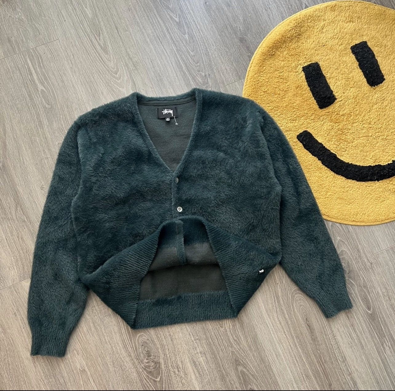 Stussy Stussy Fuzzy Cardigan Size US M / EU 48-50 / 2 - 7 Thumbnail