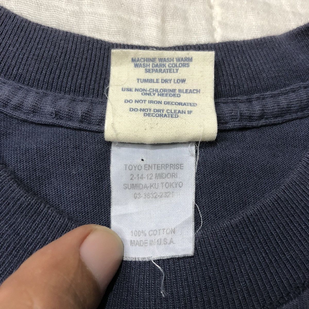 Japanese Brand Vintage Army Toyo Enterprise T Shirt Size US M / EU 48-50 / 2 - 5 Thumbnail