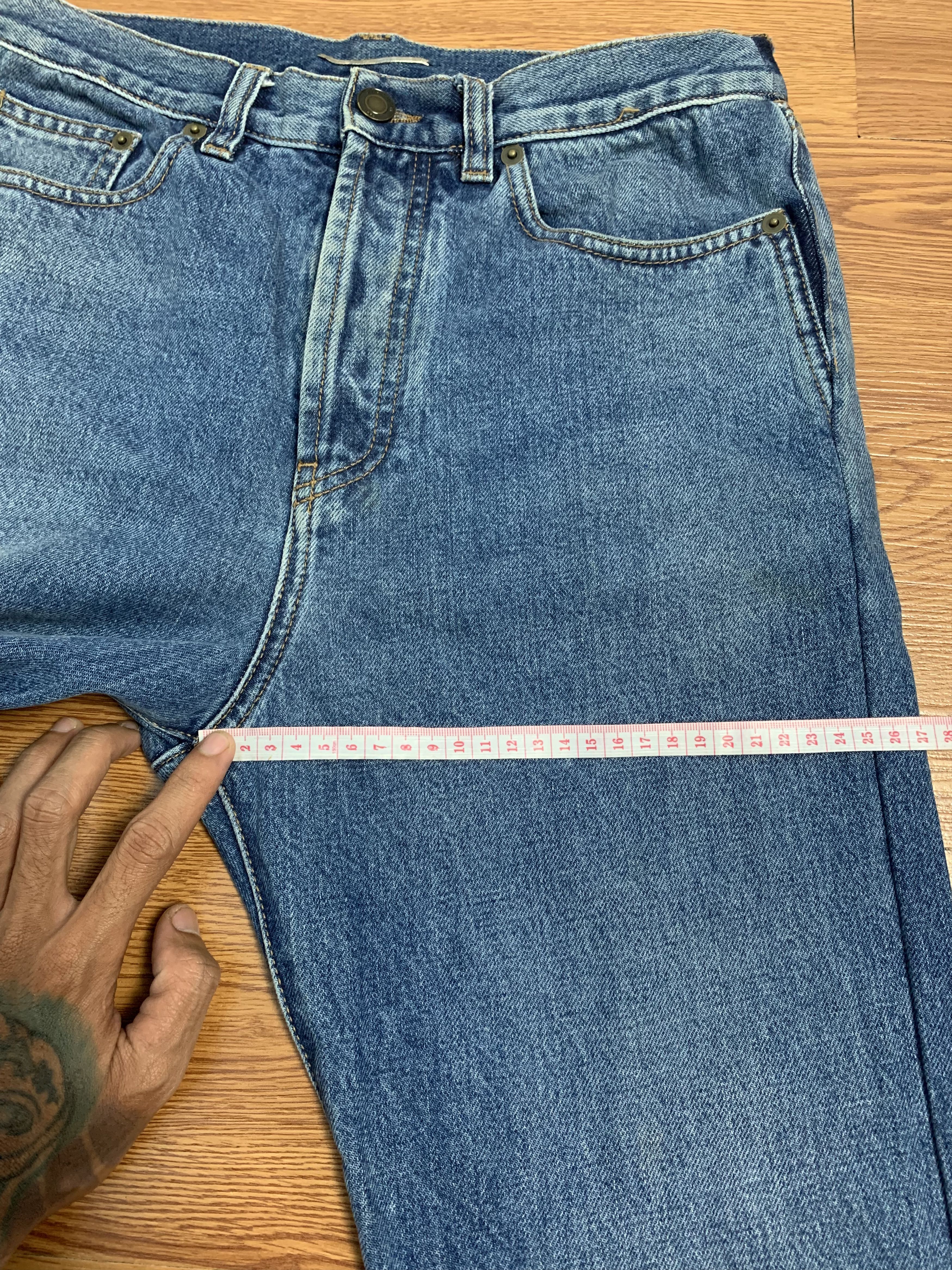 Hedi Slimane × Saint Laurent Paris Saint Laurent 2016 D14 Ripped Knee Size US 28 / EU 44 - 17 Thumbnail