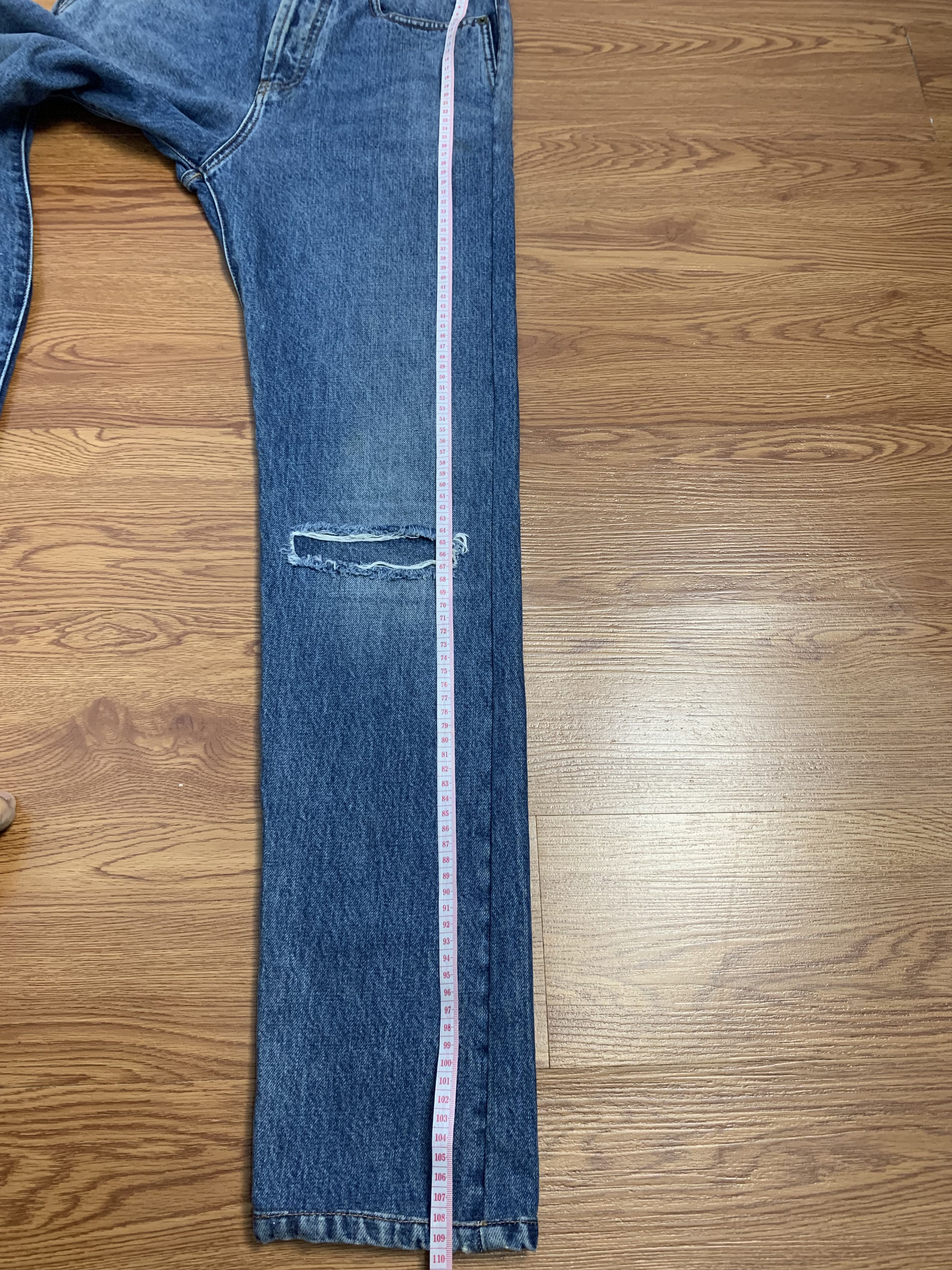 Hedi Slimane × Saint Laurent Paris Saint Laurent 2016 D14 Ripped Knee Size US 28 / EU 44 - 19 Thumbnail