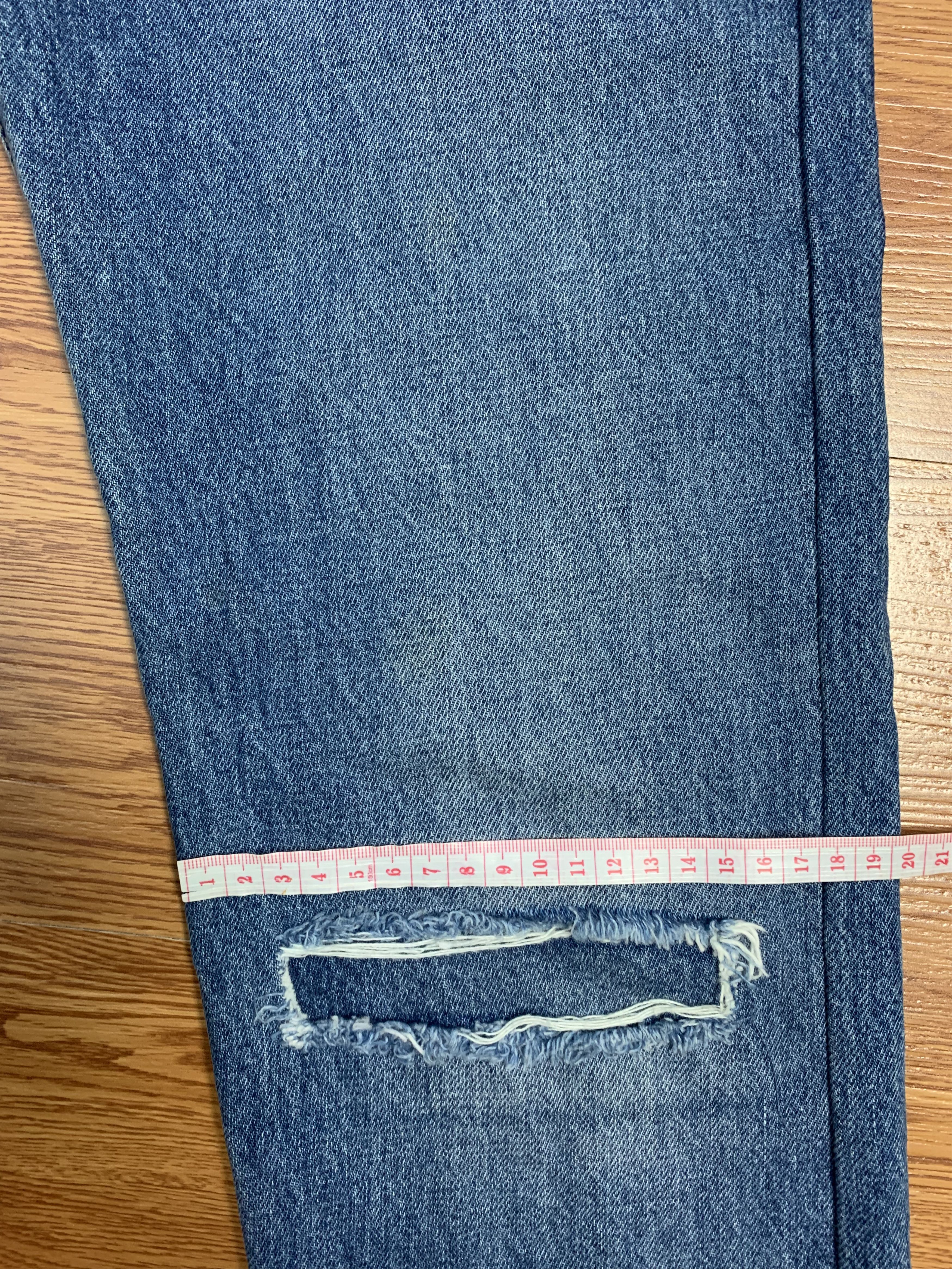 Hedi Slimane × Saint Laurent Paris Saint Laurent 2016 D14 Ripped Knee Size US 28 / EU 44 - 18 Thumbnail
