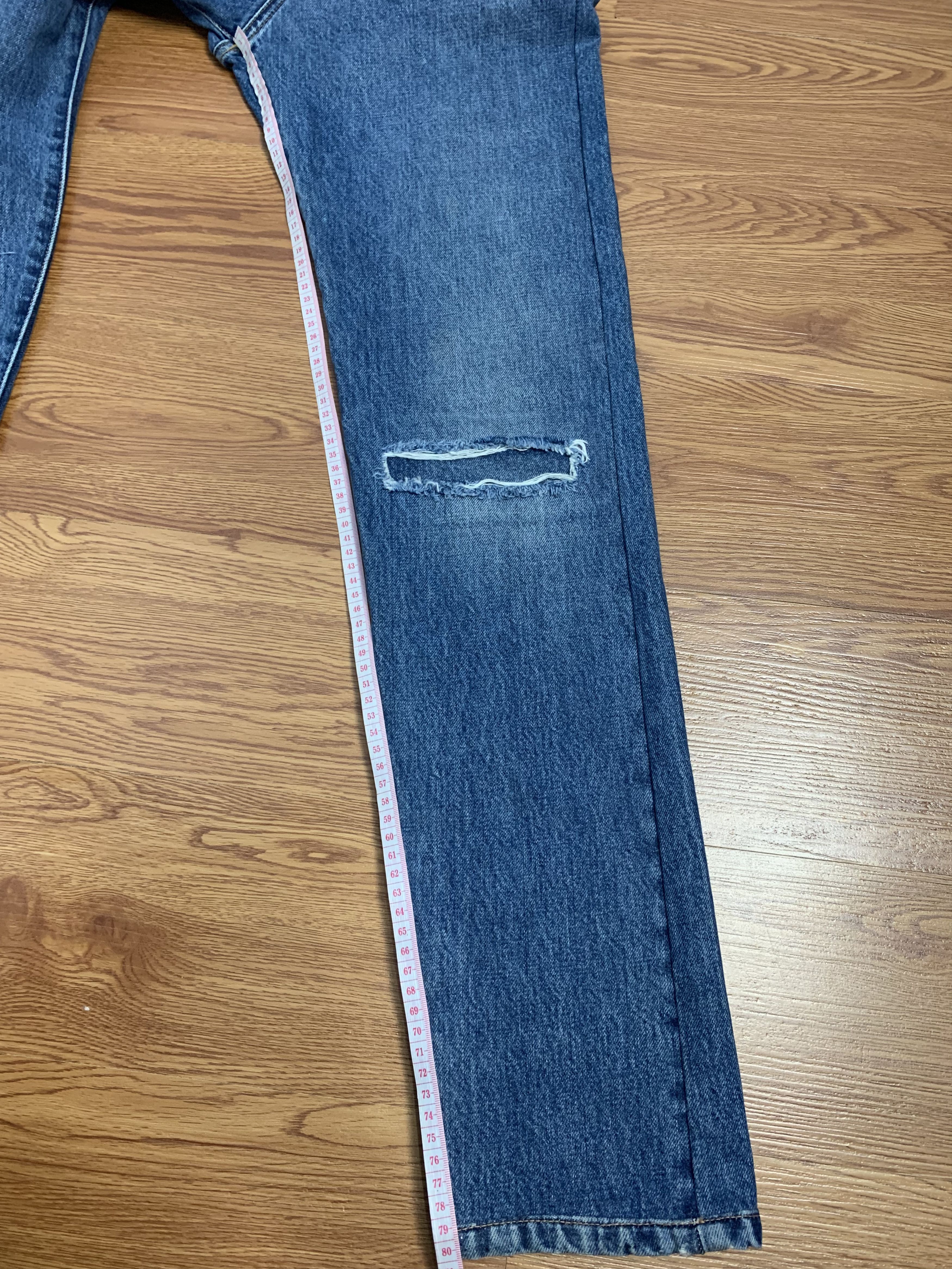 Hedi Slimane × Saint Laurent Paris Saint Laurent 2016 D14 Ripped Knee Size US 28 / EU 44 - 14 Thumbnail