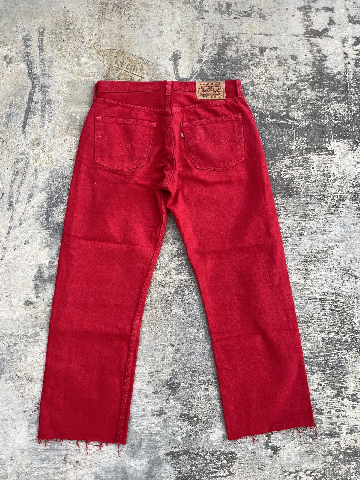 Levi's VINTAGE LEVIS 501 PUNK COWBOY GRUNGE GORPCORE RAVE RODEO Size US 32 / EU 48 - 2 Thumbnail