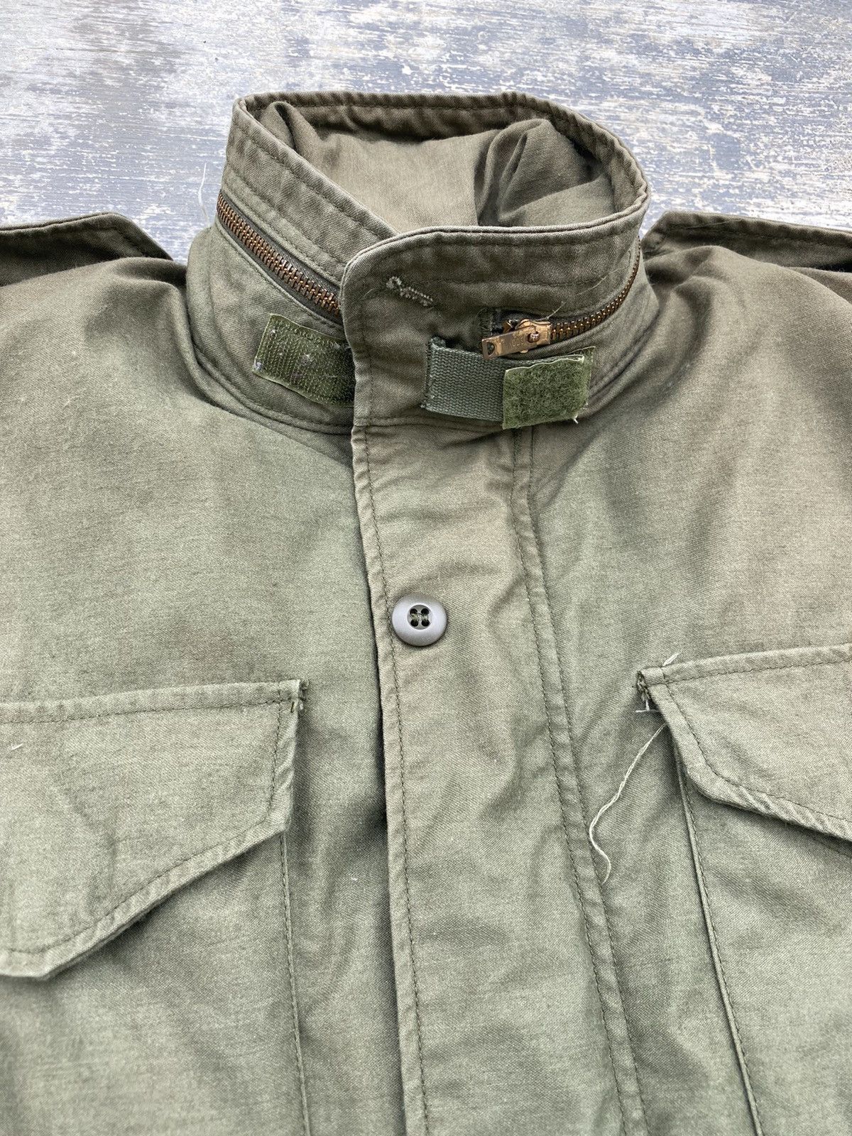 Alpha Industries × Vintage VINTAGE ALPHA INDUSTRIES M-65 SCOVILL FATIGUE ARMY FIELD USA Size US S / EU 44-46 / 1 - 3 Thumbnail