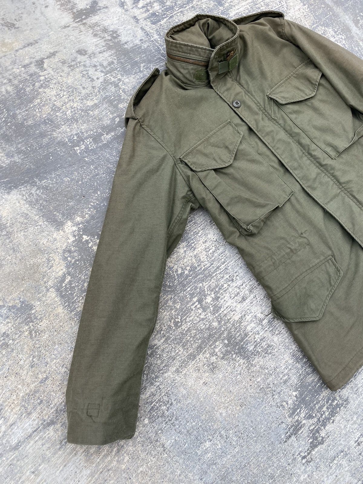 Alpha Industries × Vintage VINTAGE ALPHA INDUSTRIES M-65 SCOVILL FATIGUE ARMY FIELD USA Size US S / EU 44-46 / 1 - 4 Thumbnail